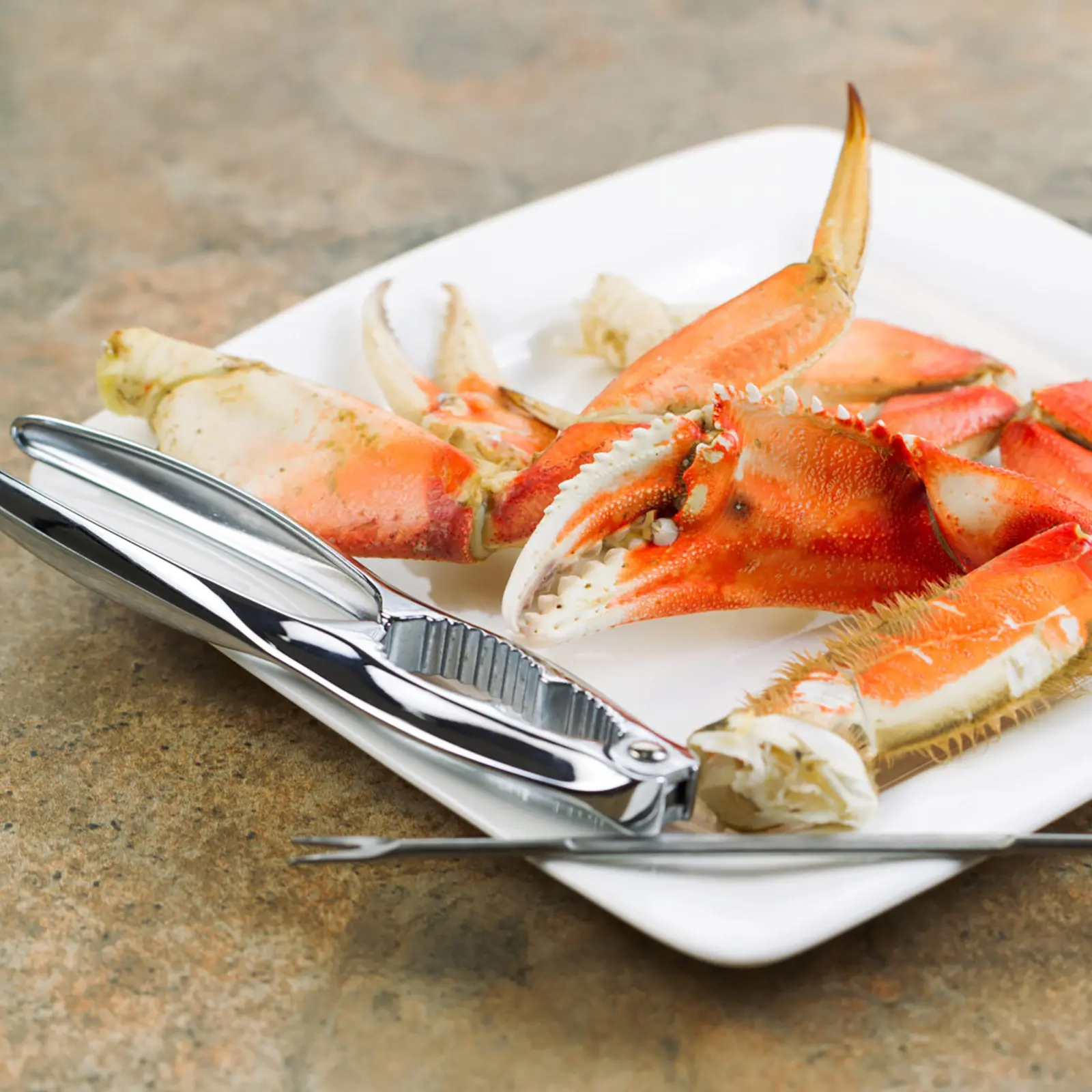 Crab Eating Tool Set Stainless Steel Zinc Alloy Kitchen Gadgets Hairy Leg Clamp Shear Scoop Pick Seafood Utensils Easy Clean Fun