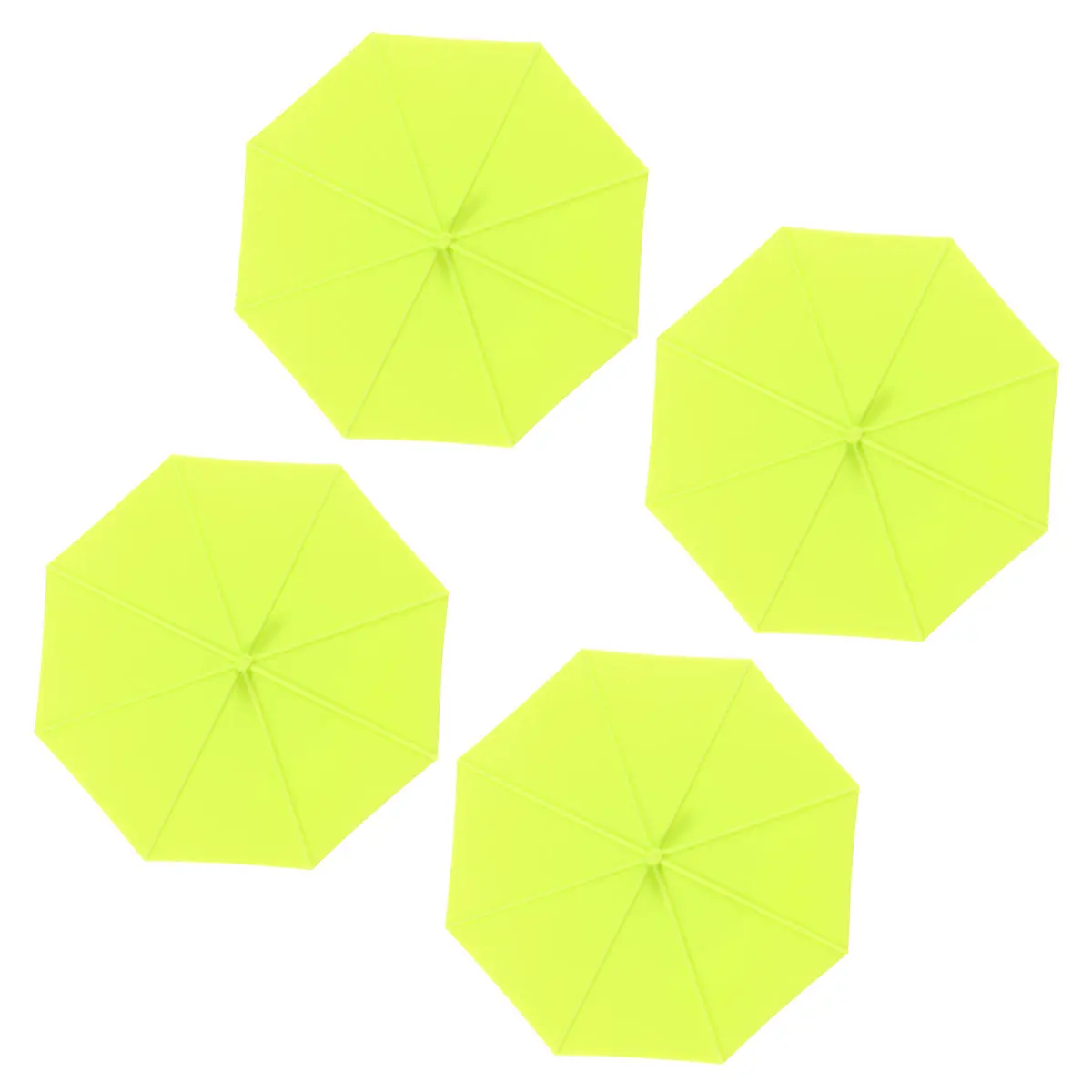 4 Pcs Silicone Cup Lid Spill Stopper Cover Tumbler Beverage Lids Replacement Mug