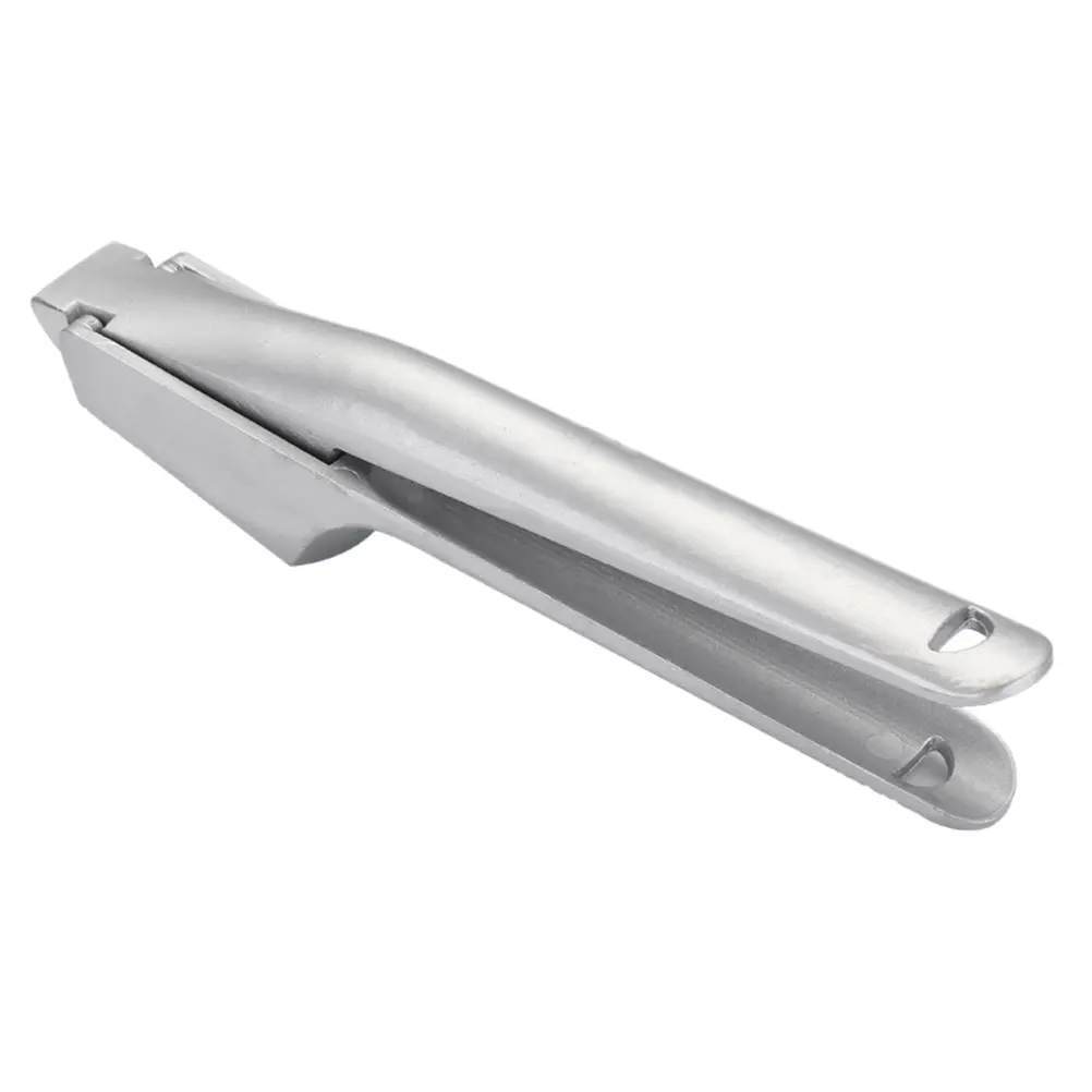 Premium Aluminum Alloy Garlic Press Masher Tool Household Manual Crusher Detachable Mincing Chopper for Kitchen Cooking