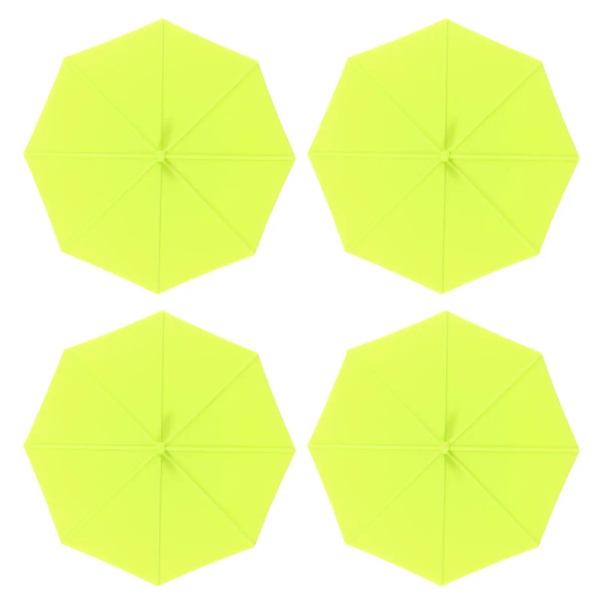 4 Pcs Silicone Cup Lid Spill Stopper Cover Tumbler Beverage Lids Replacement Mug