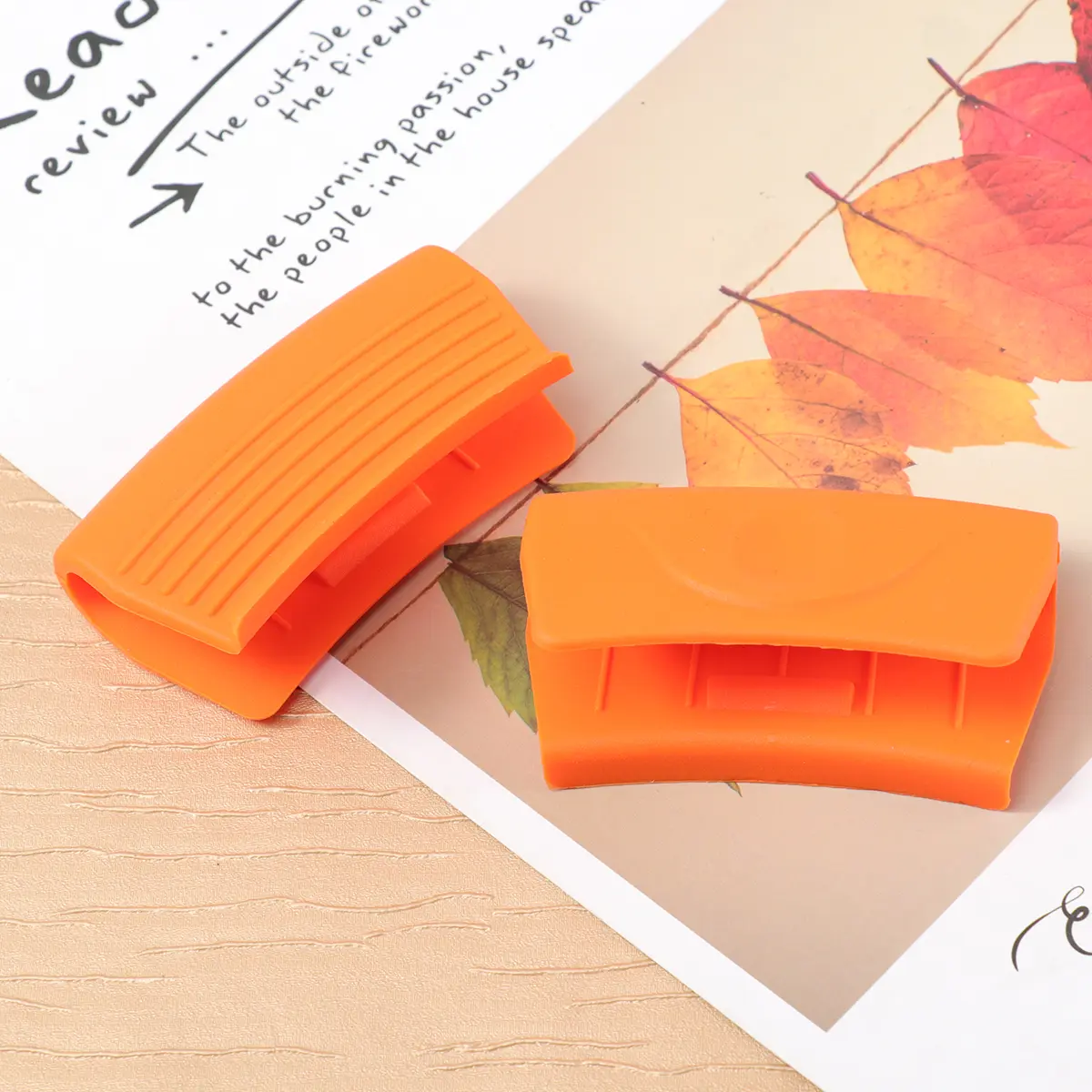 4pcs Silicone Anti-Scald Pot Holders Heat Resistant Kitchen Grippers for Pans Woks Saucepans Insulation Cooking Tools