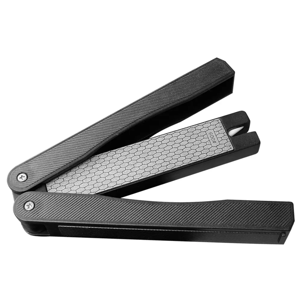 Portable Knife Sharpener Stone Ergonomic Corundum Multi Function Sharpening Tool Kitchen Supplies Household Scissor