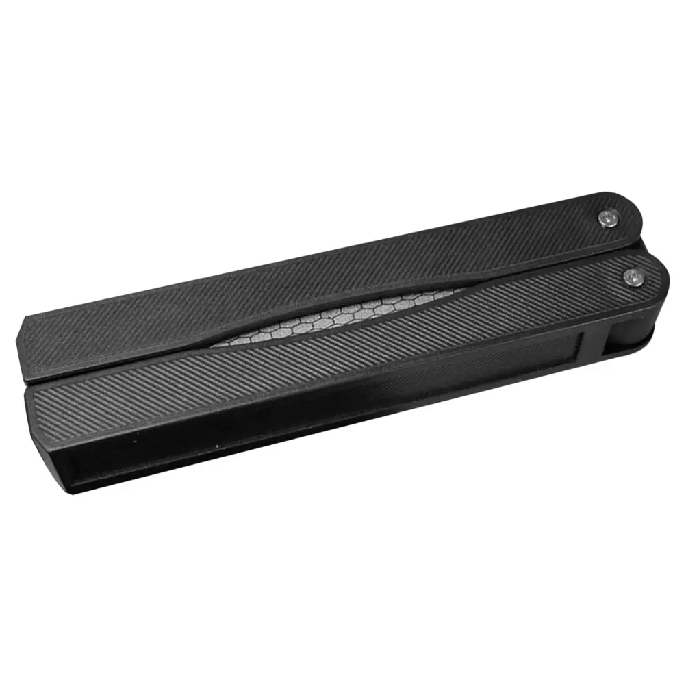 Portable Knife Sharpener Stone Ergonomic Corundum Multi Function Sharpening Tool Kitchen Supplies Household Scissor