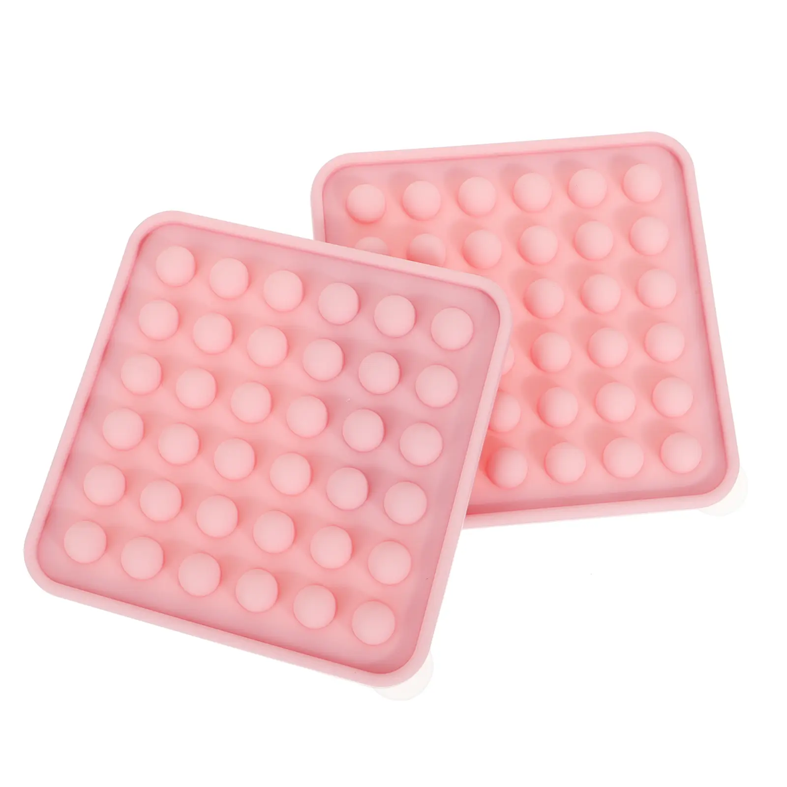 2pcs Ice Mold Mold Shaped Trays with Lid for Freezer Creative Round DIY Kitchen Mini Ice Making Tray Tool Easy Clean