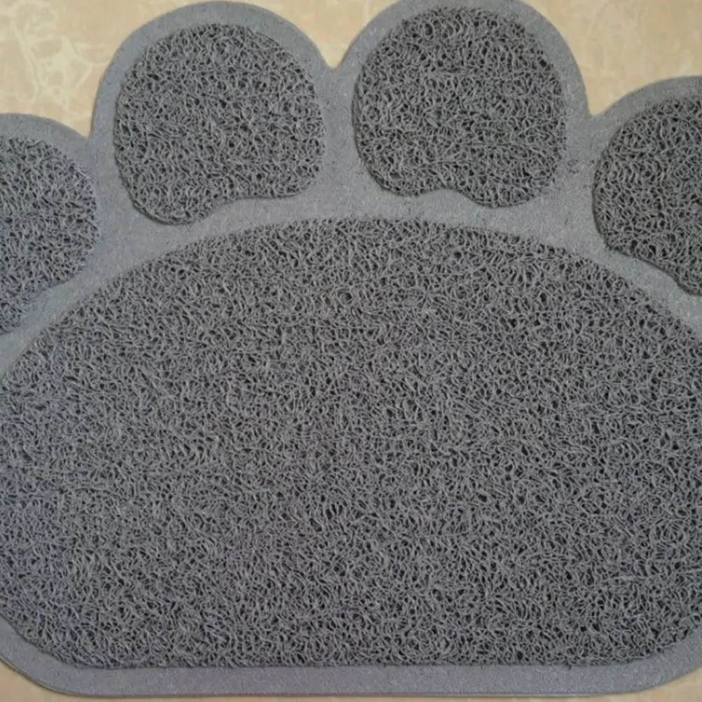 2Pcs Pet Feeding Mat Dog Cat Food Bowl Pad Non skid Waterproof Durable PVC Kitchen Use Heat Insulation Anti scalding Pet