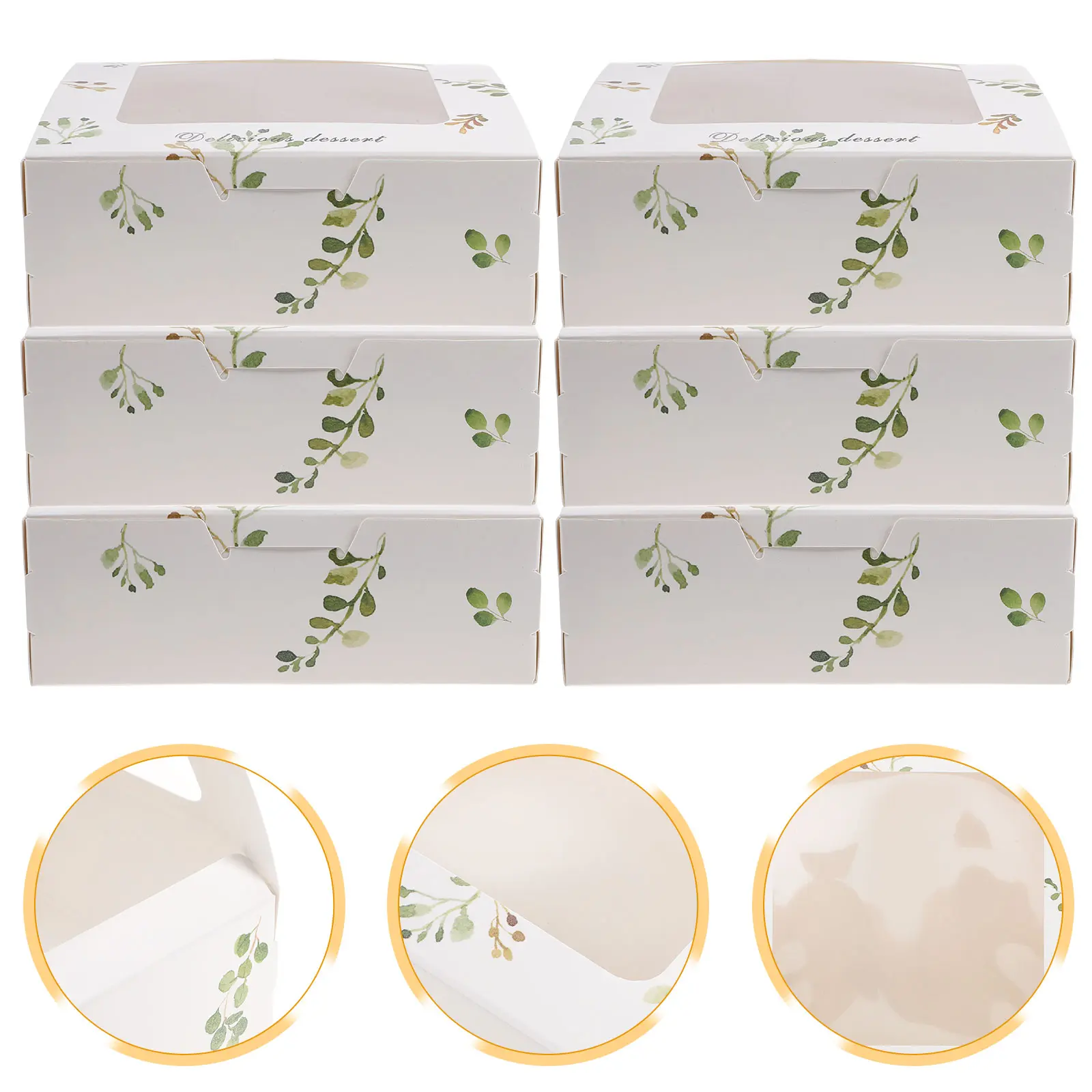 Paper Dessert Box Tart Packing Box Packing Tart Box Dessert Packing Box Paper Tart Box