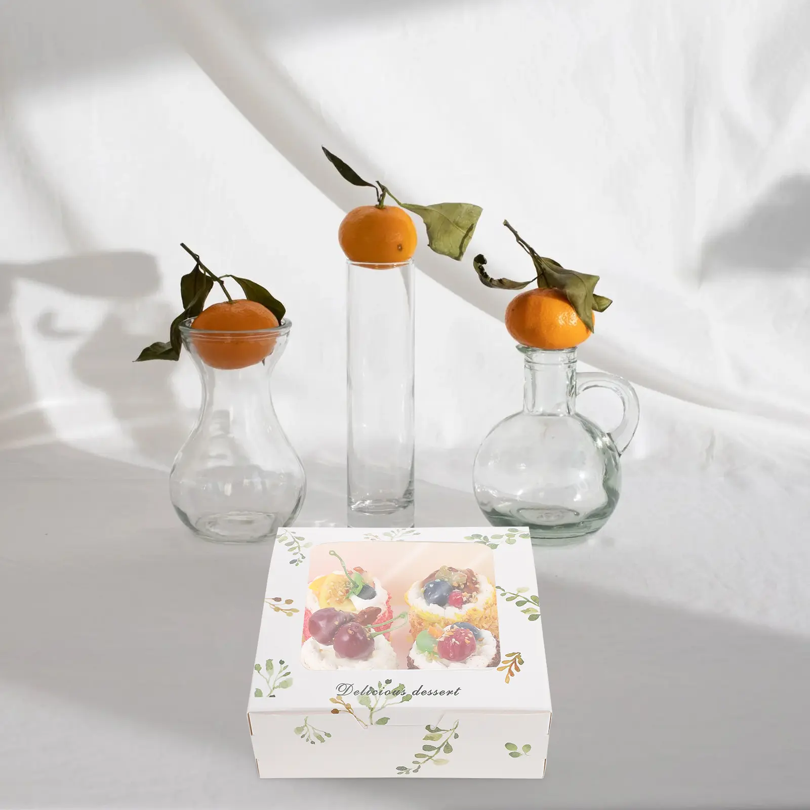 Paper Dessert Box Tart Packing Box Packing Tart Box Dessert Packing Box Paper Tart Box