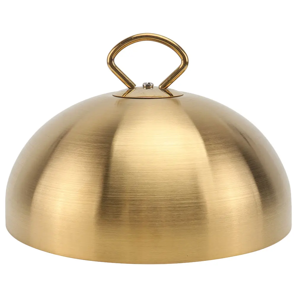 Steak Cover Steaks Stainless Steel Food Covers Cheese Cloche Grill Dome Grilling Lid