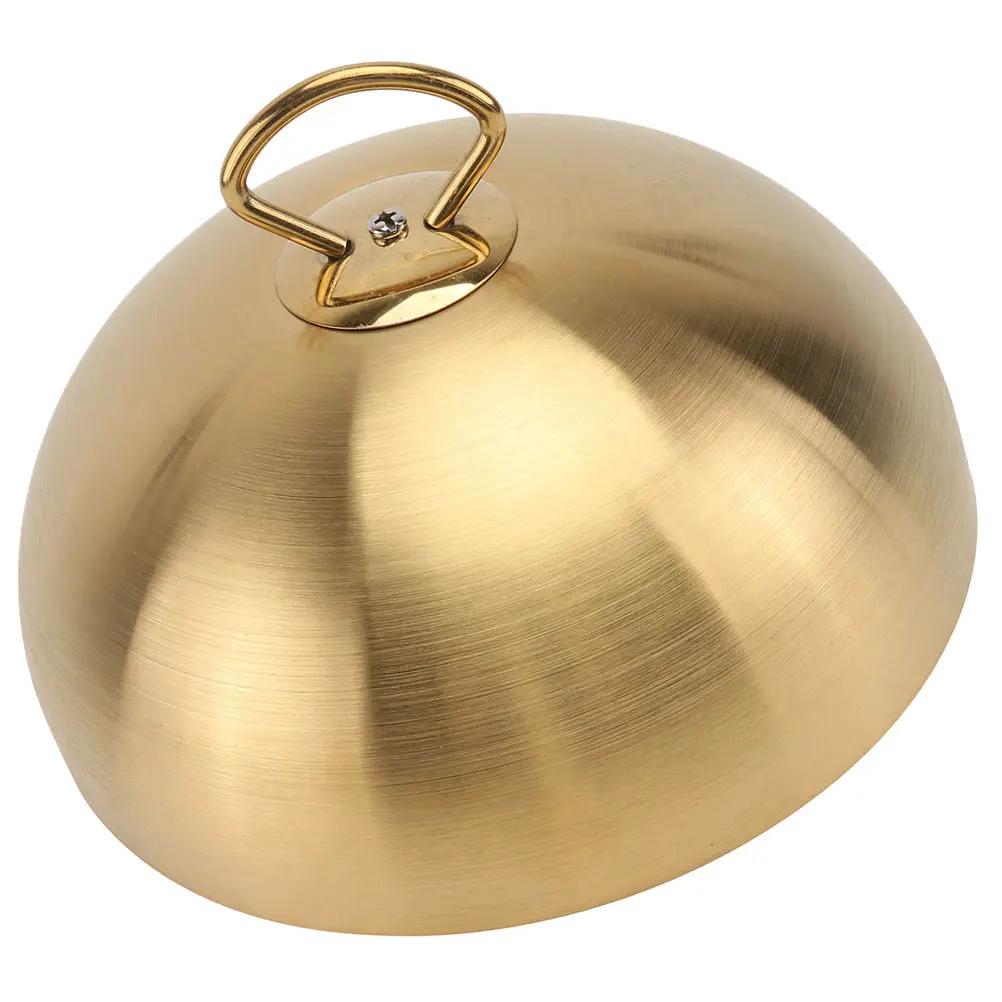 Steak Cover Steaks Stainless Steel Food Covers Cheese Cloche Grill Dome Grilling Lid