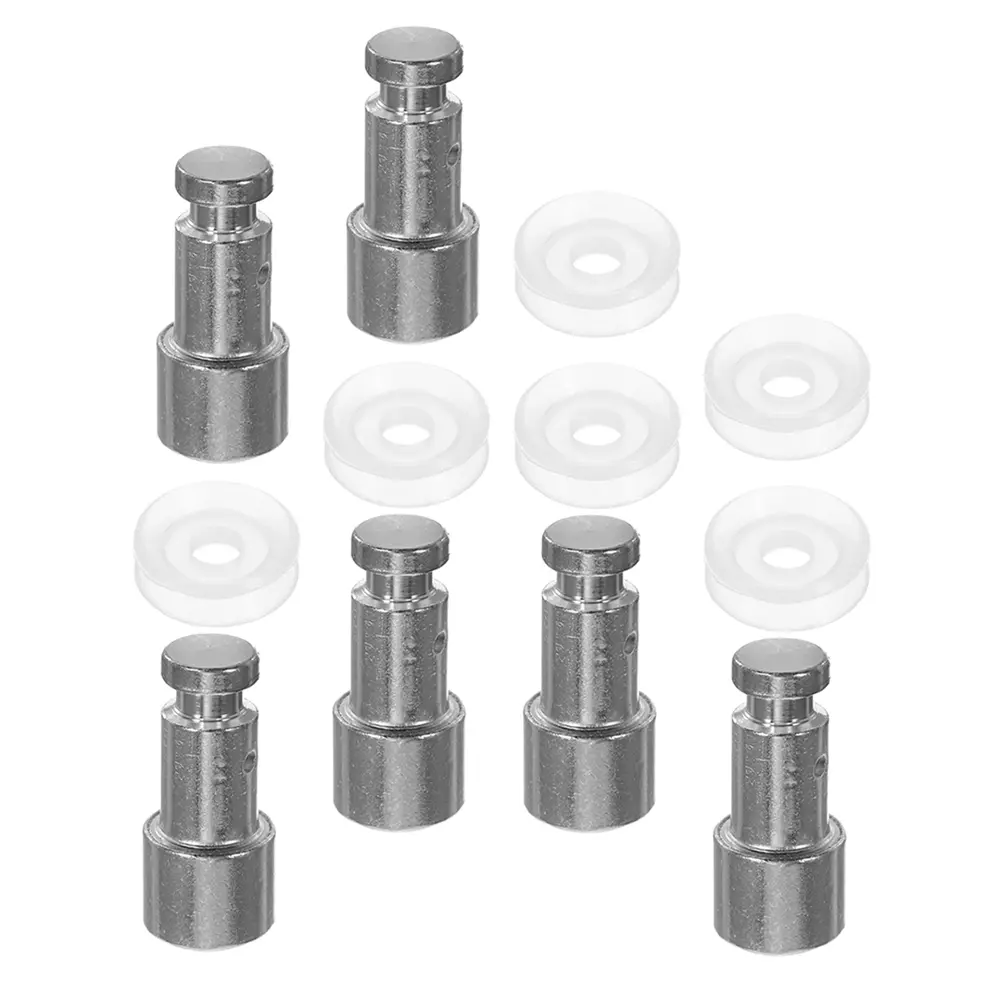 6 set Electric Pressure Cooker Accessories 6 Float Valve Rods 6 Rubber Gaskets Universal Parts Replacement Floater Kitchen