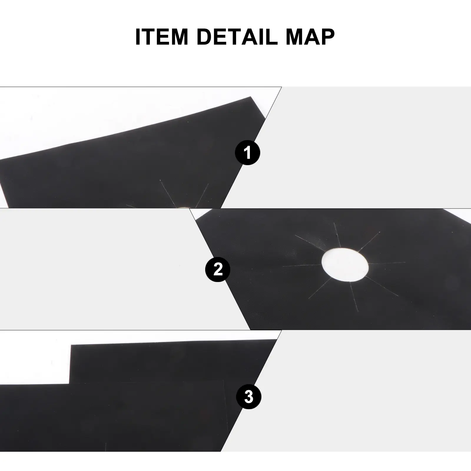 4 Pcs Gas Hob Liner High Temperature Resistant Reusable Non Stick Oven Protector Sheets Cooker Mat Suitable for All Gas Hobs