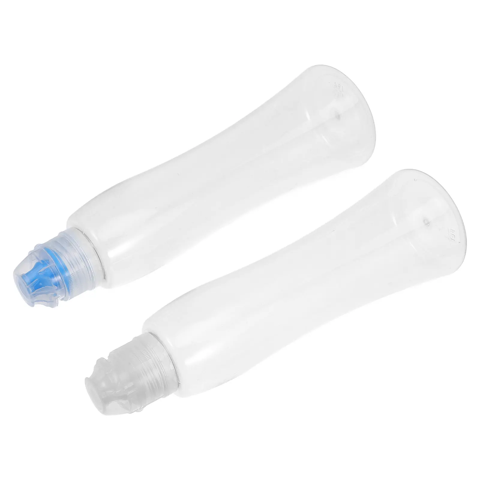 4 Pcs 380g Honey Bottle Sauce Squeeze Condiment Ketchup Transparent Refillable PET Mini Travel Container Dispenser Small