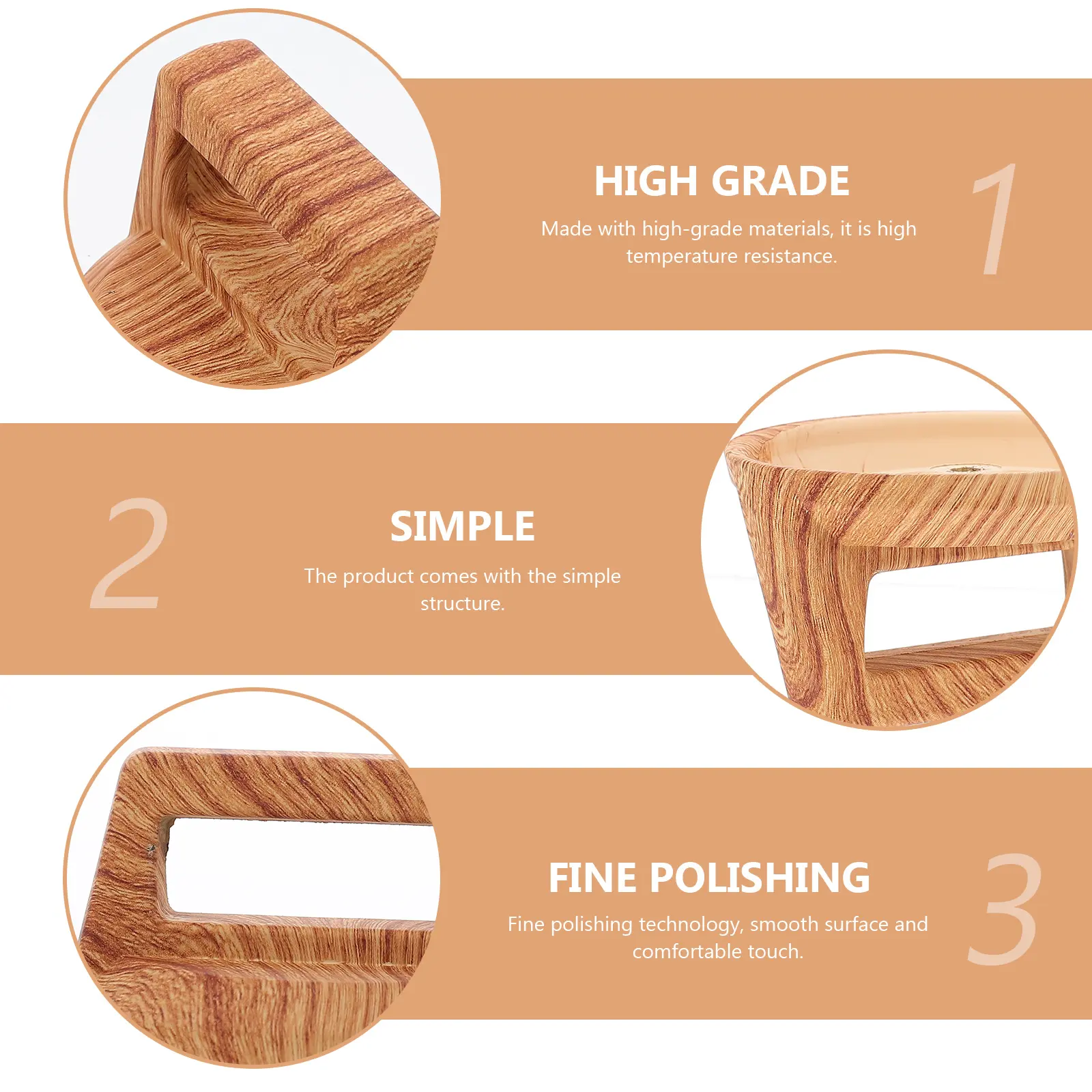 4pcs Pot Lid Handle Heat Resistant Replacement Universal Cover Knob Grip Pan Handle Replacement Grips For Cookware Convenience