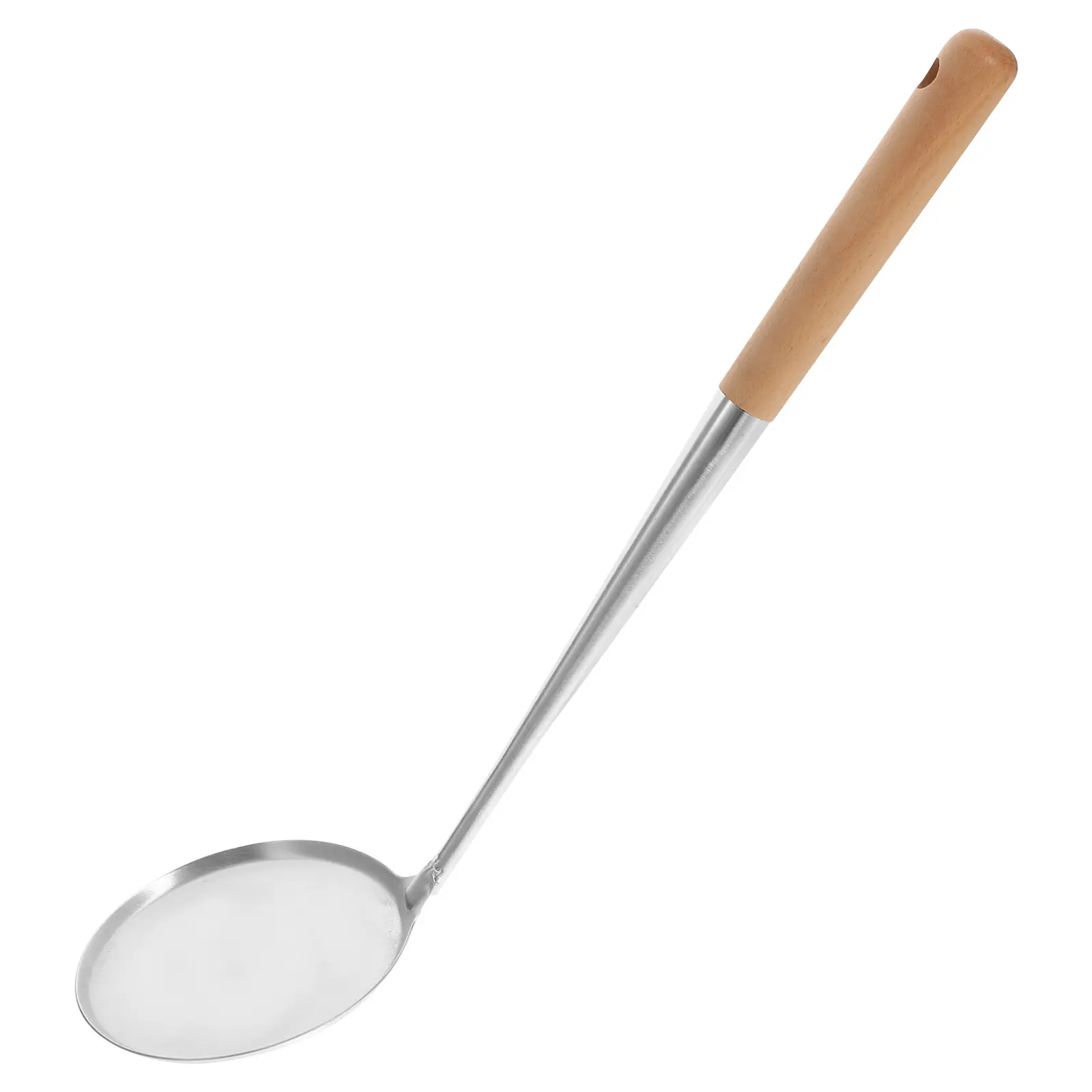 Oil Cake Mold Nonstick Frying Spoon Kitchen Snack Tool Stainless Steel Wood Handle Cooking Accessories Practical Home