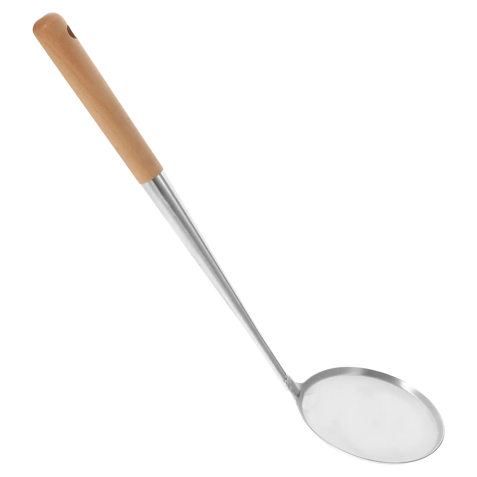 Oil Cake Mold Nonstick Frying Spoon Kitchen Snack Tool Stainless Steel Wood Handle Cooking Accessories Practical Home