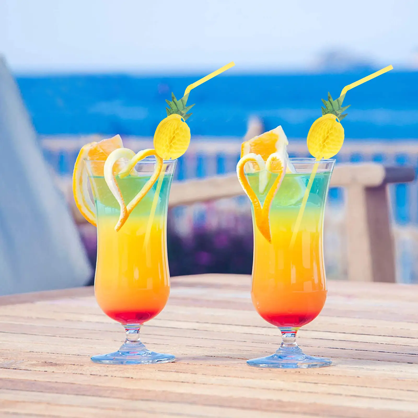 30 Pcs Drinking Kitchen Bar Supplies Birthday Wedding Disposable Plastic Straws Party Decorative Supplies Straws Parties
