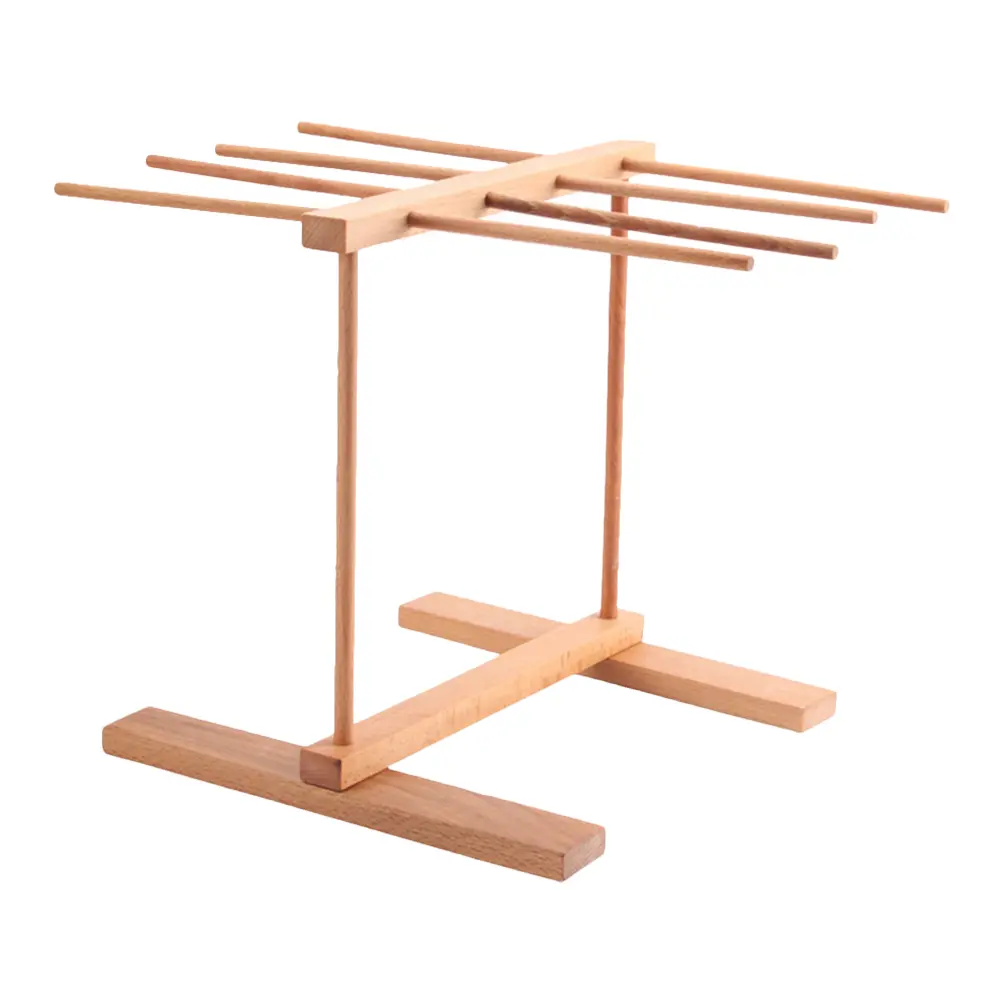 Pasta Drying Rack Reusable Hanging Noodle Stand Portable Wood Tool Compact Kitchen Gadgets Baking Pastry Accessories
