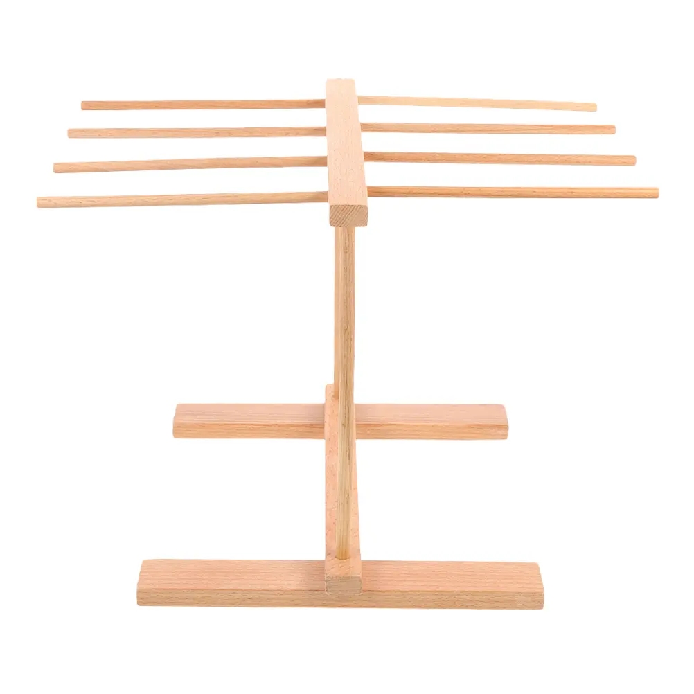 Pasta Drying Rack Reusable Hanging Noodle Stand Portable Wood Tool Compact Kitchen Gadgets Baking Pastry Accessories