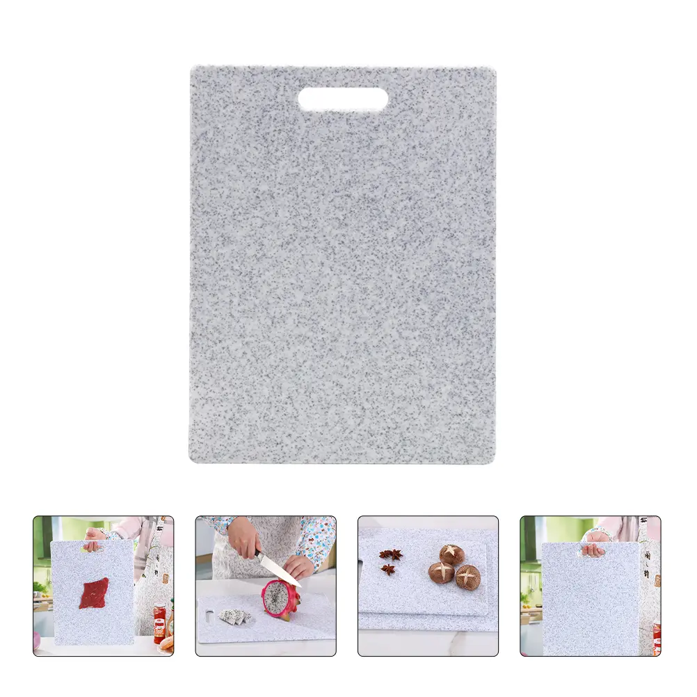 Plastic Cutting Board Lightweight Portable Kitchen Tool Fruit Vegetable Meat Home Use Safe PP Wear Resistant Not Broken