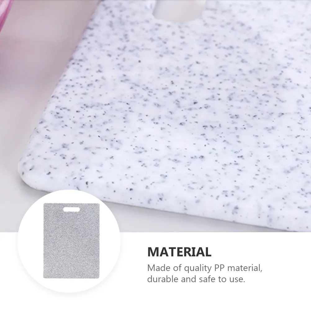 Plastic Cutting Board Lightweight Portable Kitchen Tool Fruit Vegetable Meat Home Use Safe PP Wear Resistant Not Broken