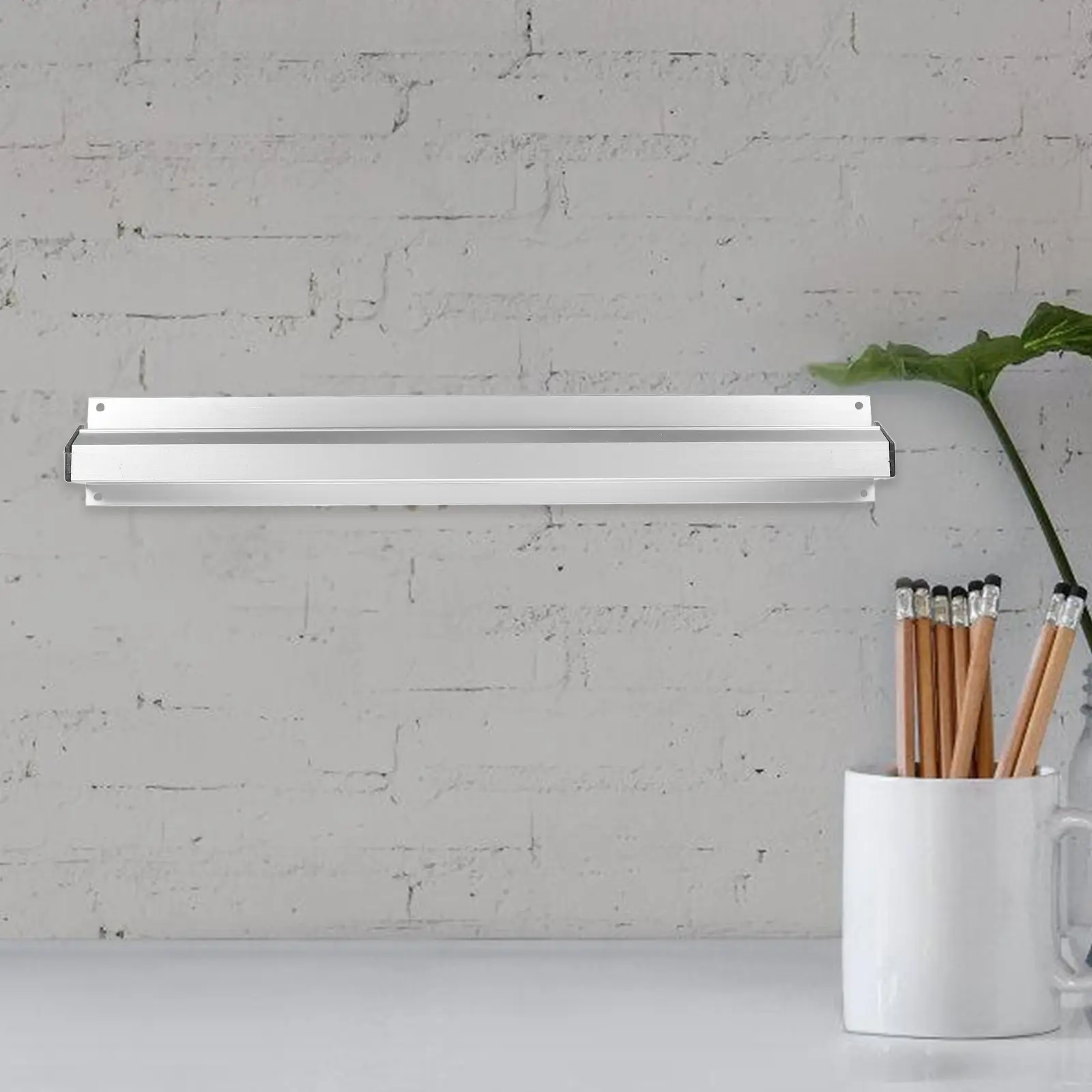 Aluminum Alloy Slide Ticket Holder Restaurant Order Check Rack Kitchen Memo Rail Heat Resistant Easy Installation