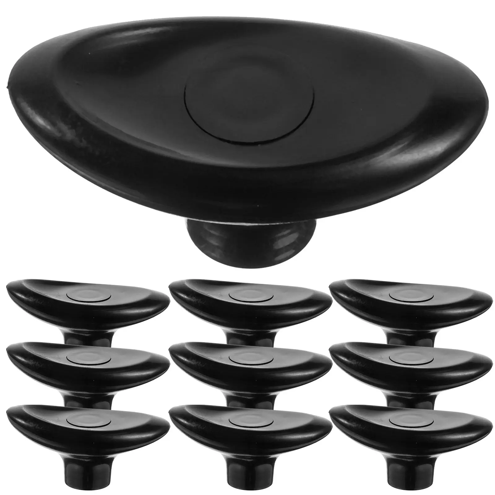 10pcs Pot Lid Knobs Heat Resistant Universal Replacement Handles Anti Scalding Cookware Parts Sturdy Top Bead Fit Various Sizes
