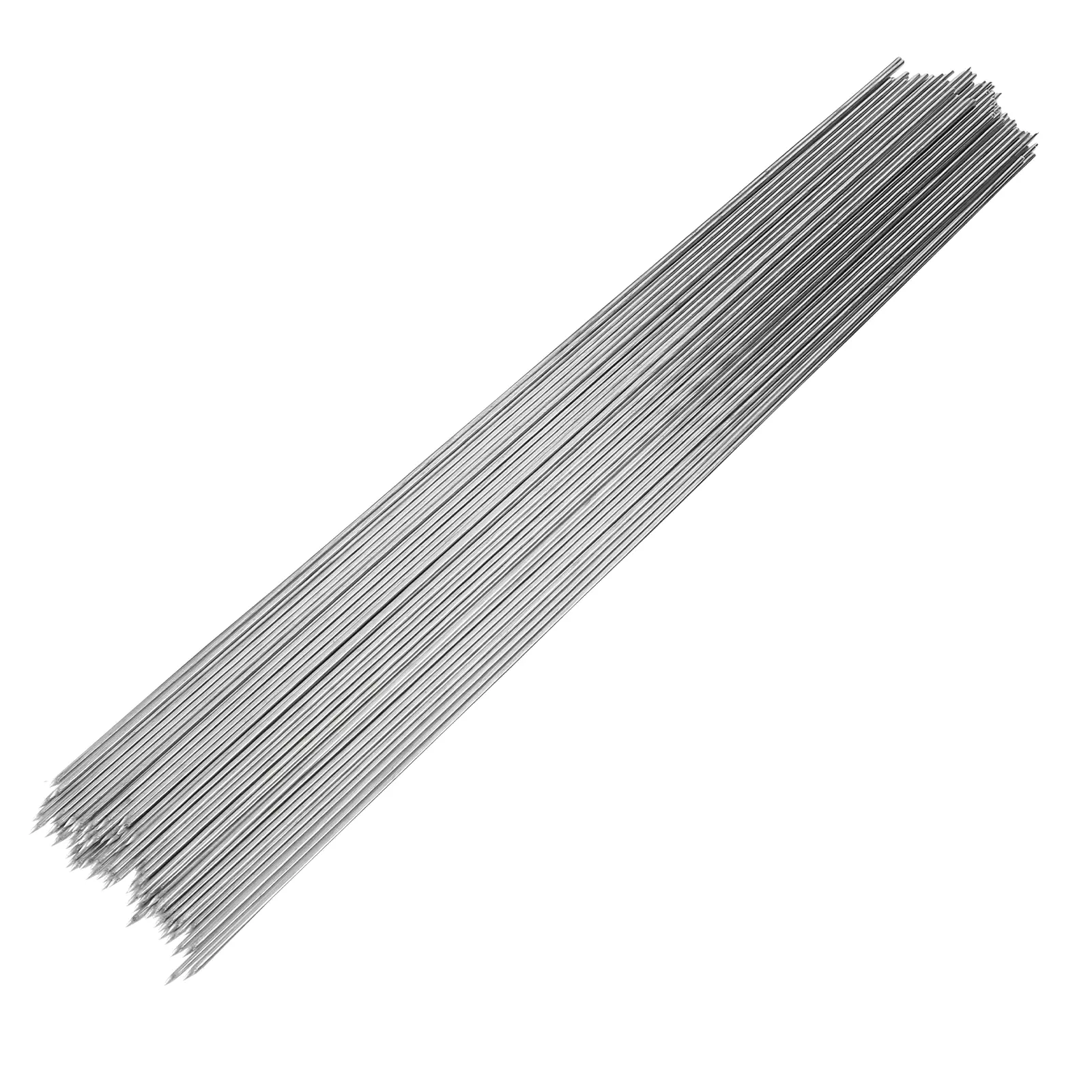 100pcs Stainless Sticks 33cm Barbecue Sticks 2mm Silver Simple Practical Bbq Skewer Camping Hiking Barbecue Tools