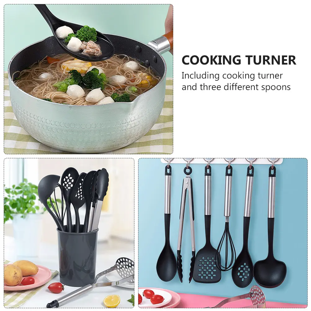 Nylon Spatulas Nylon Spatulas Extra Cooking Turner Large Serving Heat Spoon Set Resistant Cooking Tool Kitchen Tool