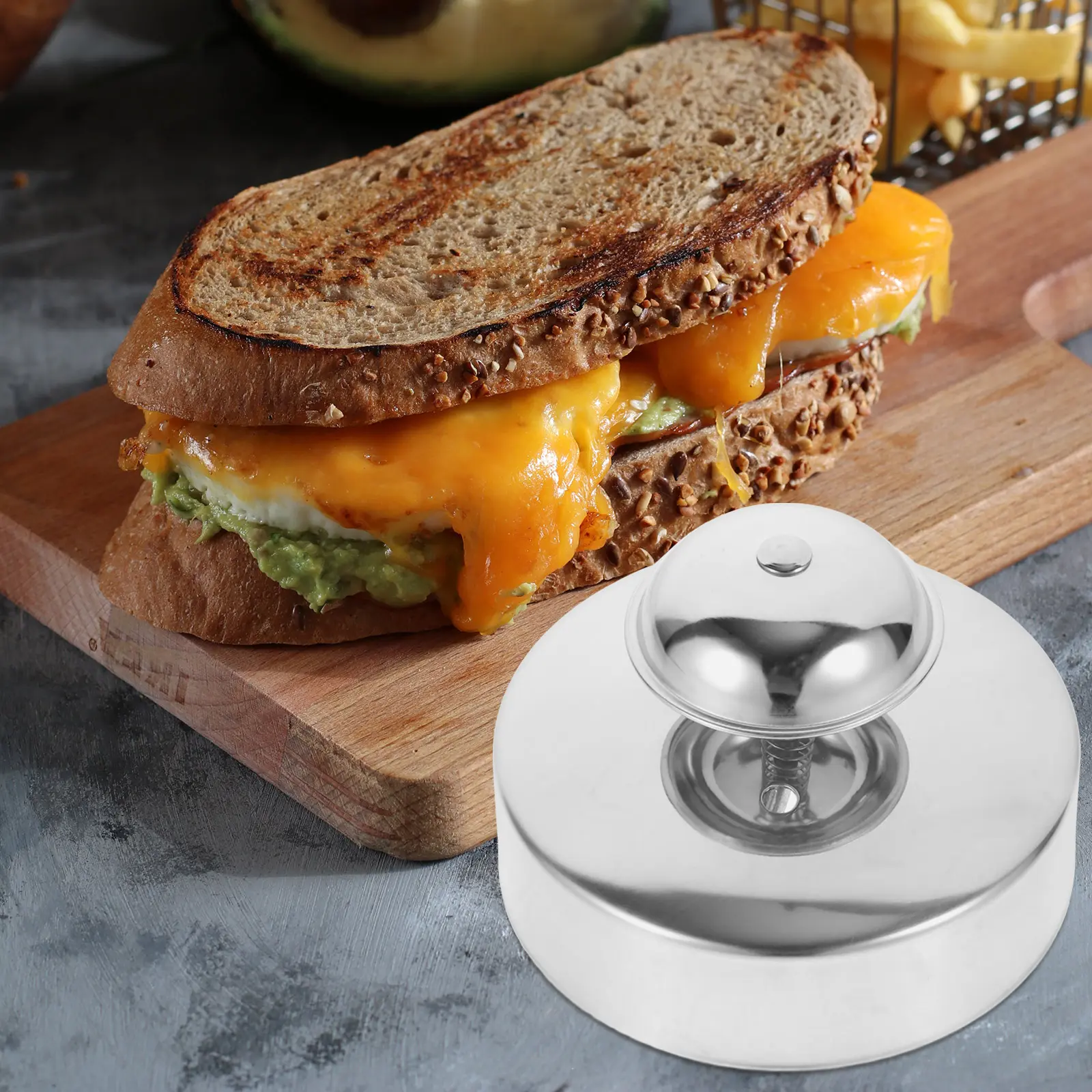 Reusable S wich Mold Press Cutter Tool Food Toddlers Stainless Steel Non Stick Easy Clean Kitchen Bakery Practical DIY Breads