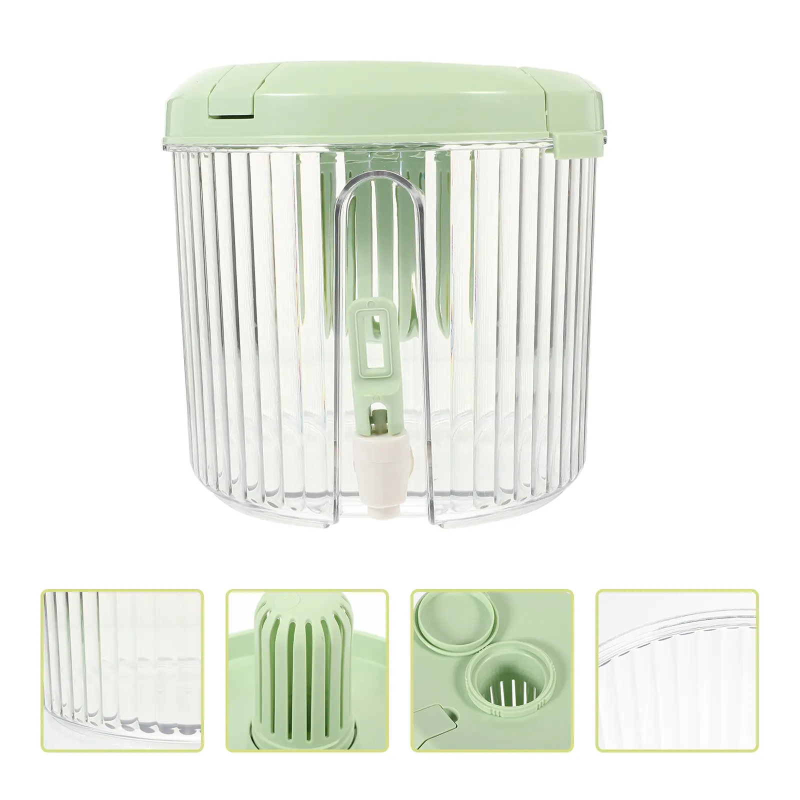 Cold Pitcher Large Capacity PP Material Juice Dispenser Fridge Container Refrigerator Beverage Pot Water Infuser Faucet Juices