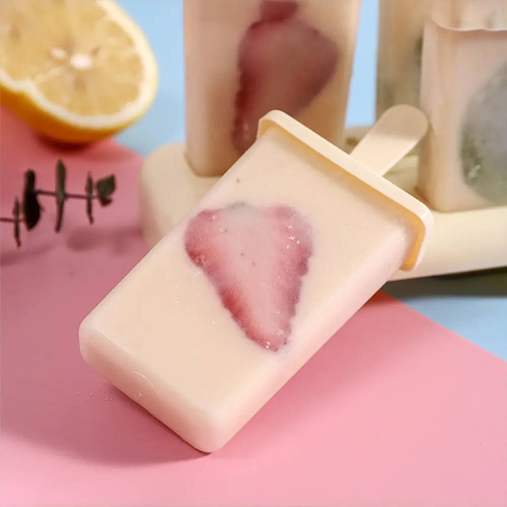 Ice Cream Mold Ice-cream Moulds Children's Reusable Girl Cute Making Forms Pp Molds
