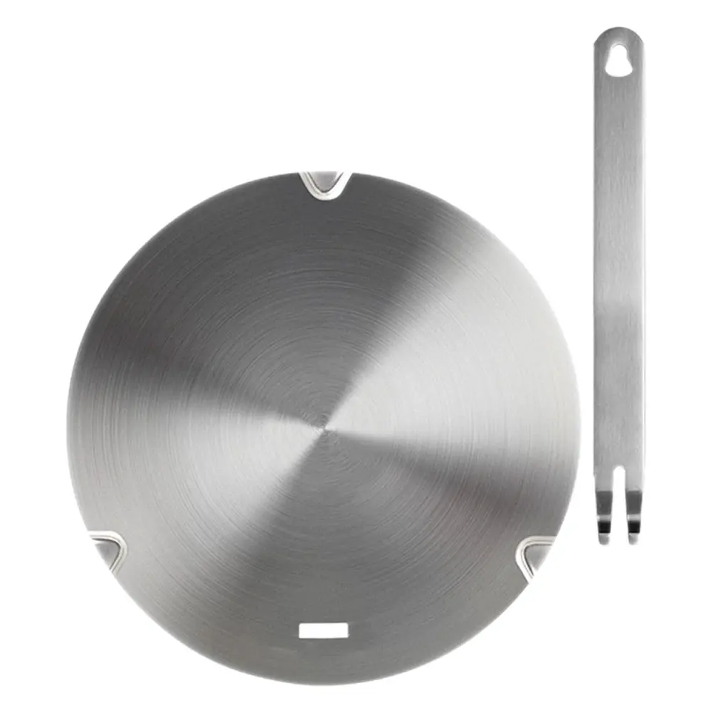 Induction Plate Heat Diffuser Gas Stove Cookware Adapter Silver Thermal Guide Disk Kitchen Must Haves Cooker Transfer Pans