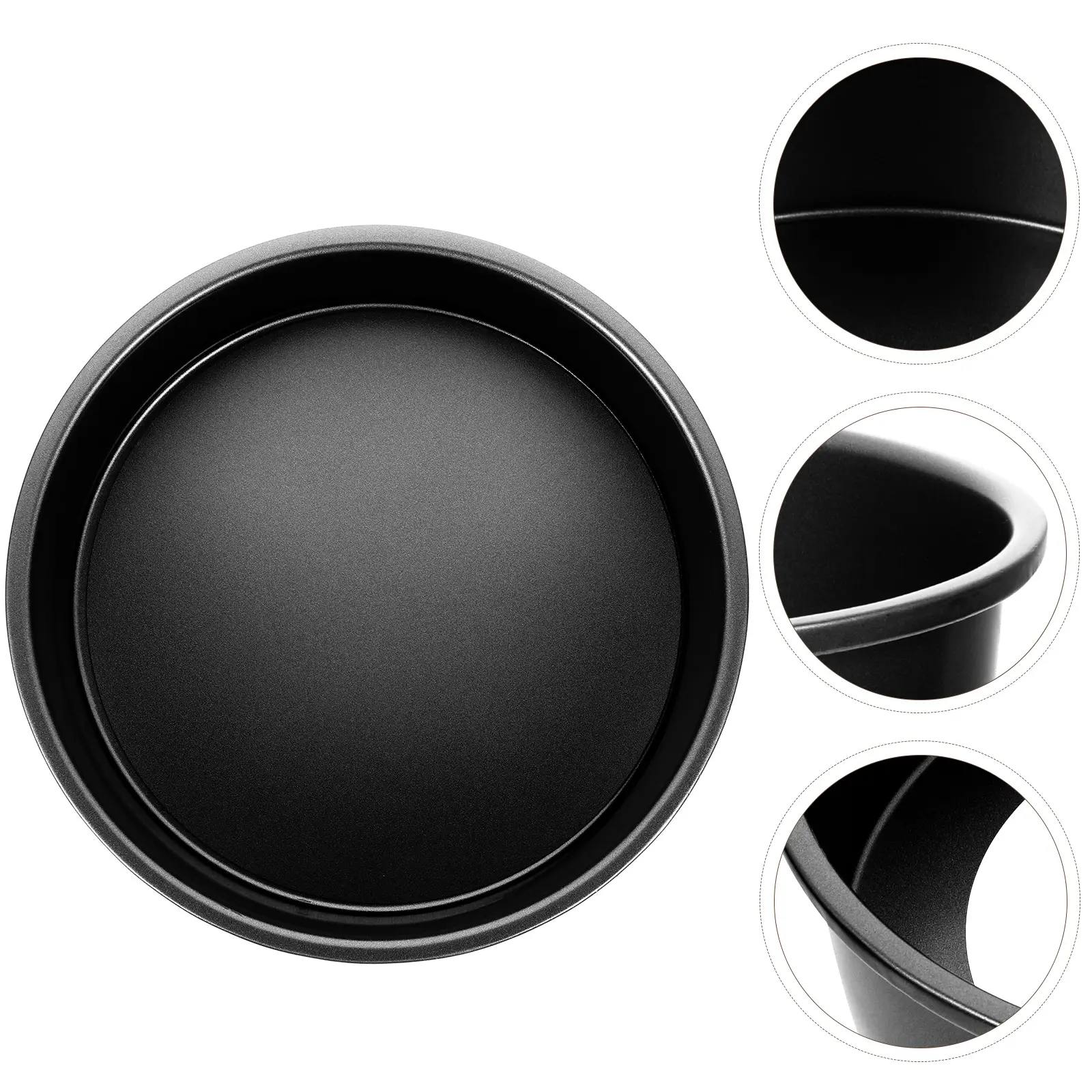 Detachable Baking Mold Round Cake Mould Carbon Steel Kitchen Pan Thick Edges Non Stick Removable Bottom DIY Home Baking Stencil