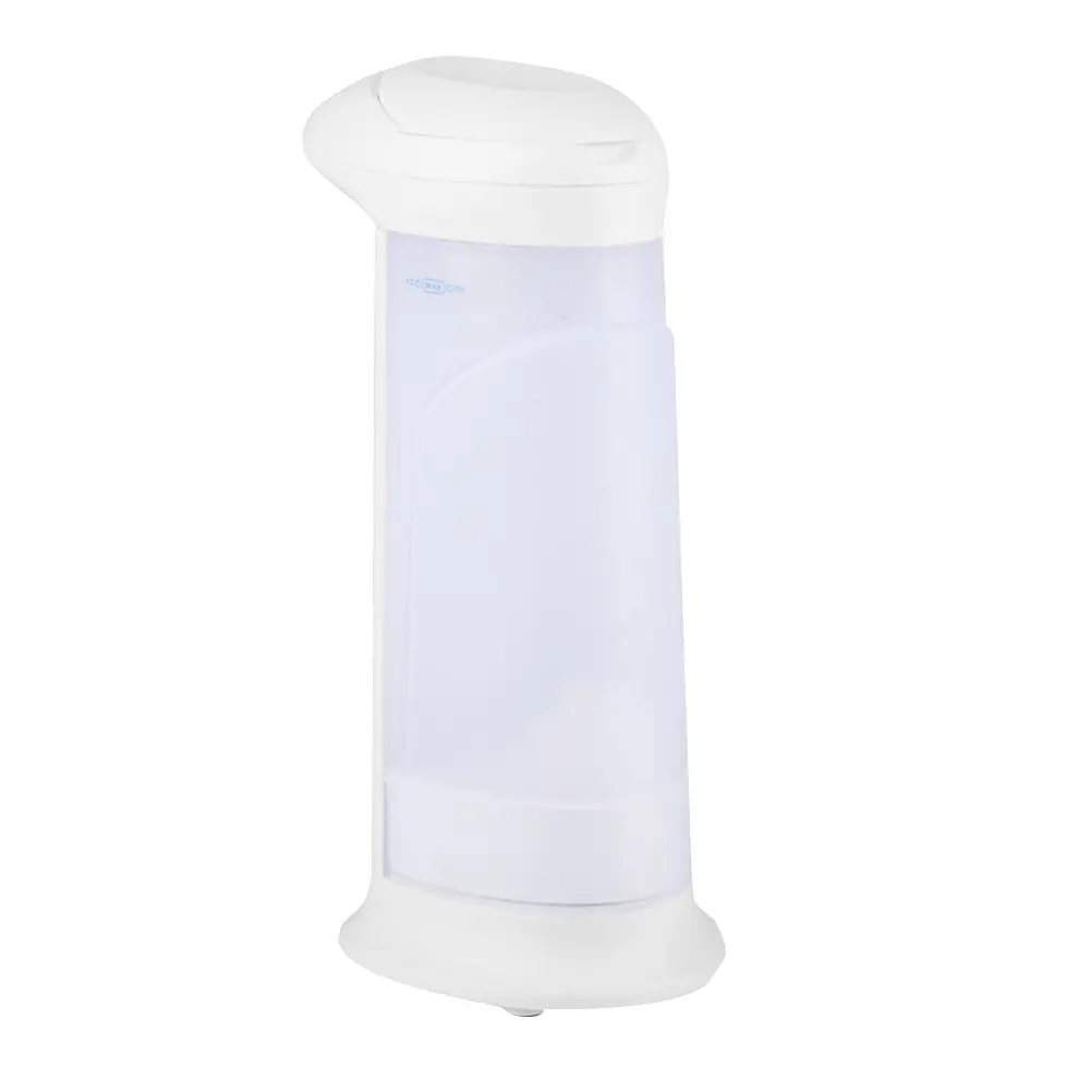 19 5x9 3cm Automatic Sensor Soap Dispenser Bath Liquid Bottle Handwashing Fluid White Child Friendly Plastic Infrared Human Body
