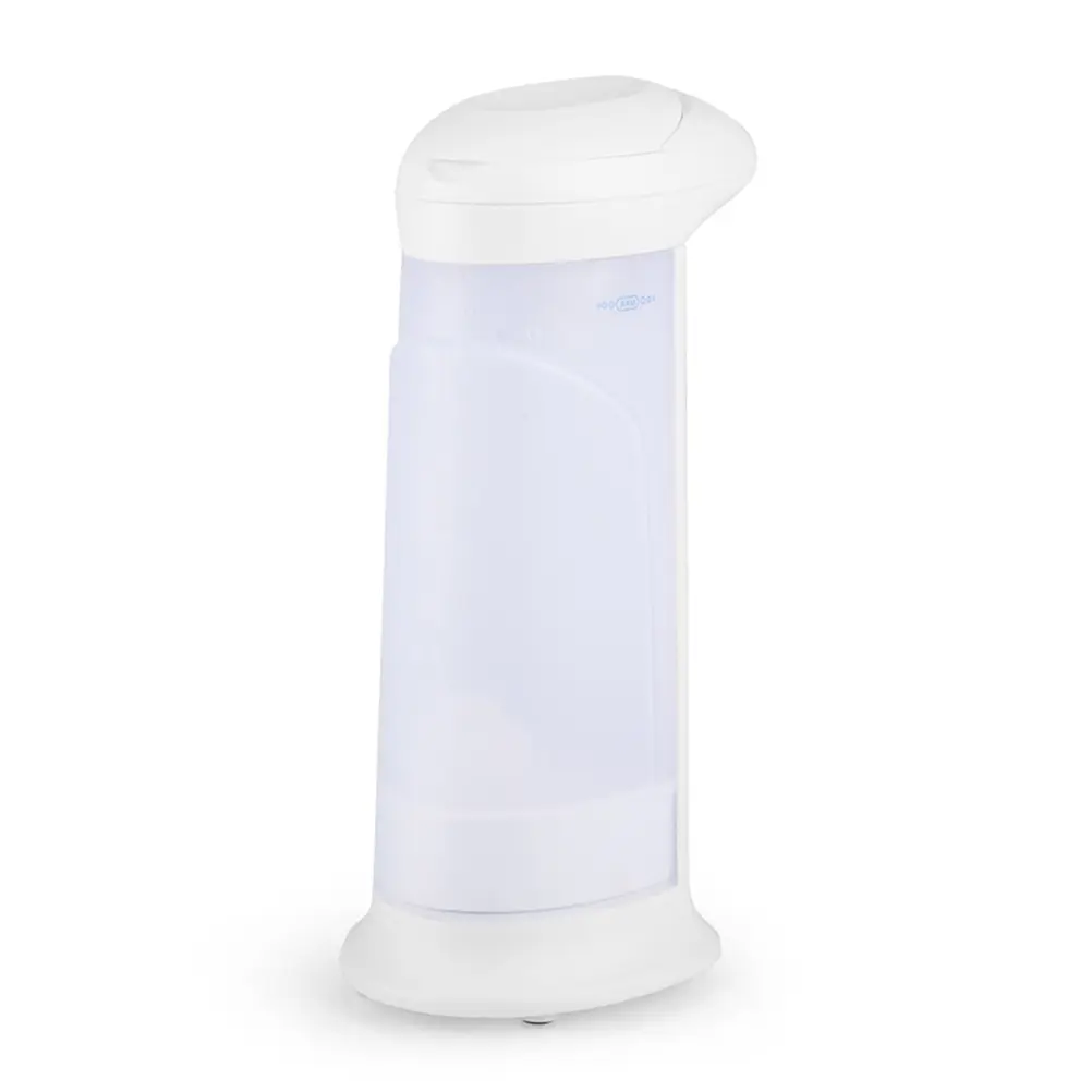 19 5x9 3cm Automatic Sensor Soap Dispenser Bath Liquid Bottle Handwashing Fluid White Child Friendly Plastic Infrared Human Body