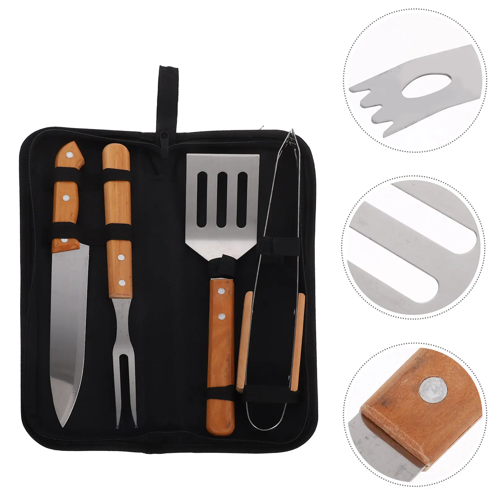 Outdoor Grilling Tools Stainless Steel Barbecue and Kit Accessories Bbq Utensils for