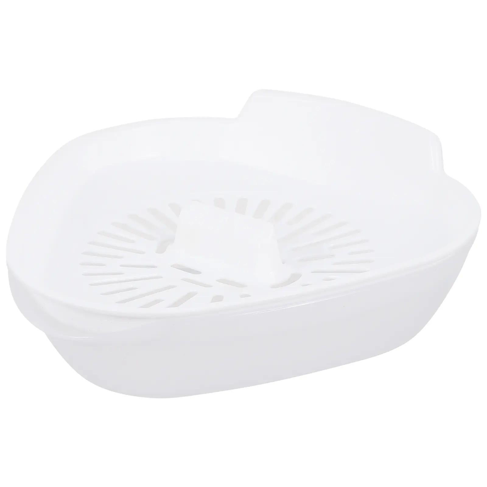 Premium PP Steamer Microwave White Separator Cooking Plate Two In One White Divider Steamed Tool