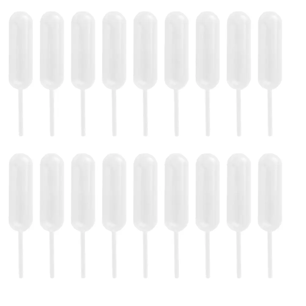 250 pcs Disposable Transfer Pipette 4ML Capacity Soft Plastic Straw for Cake Ice Cream Dessert Chocolate Baking Supplies