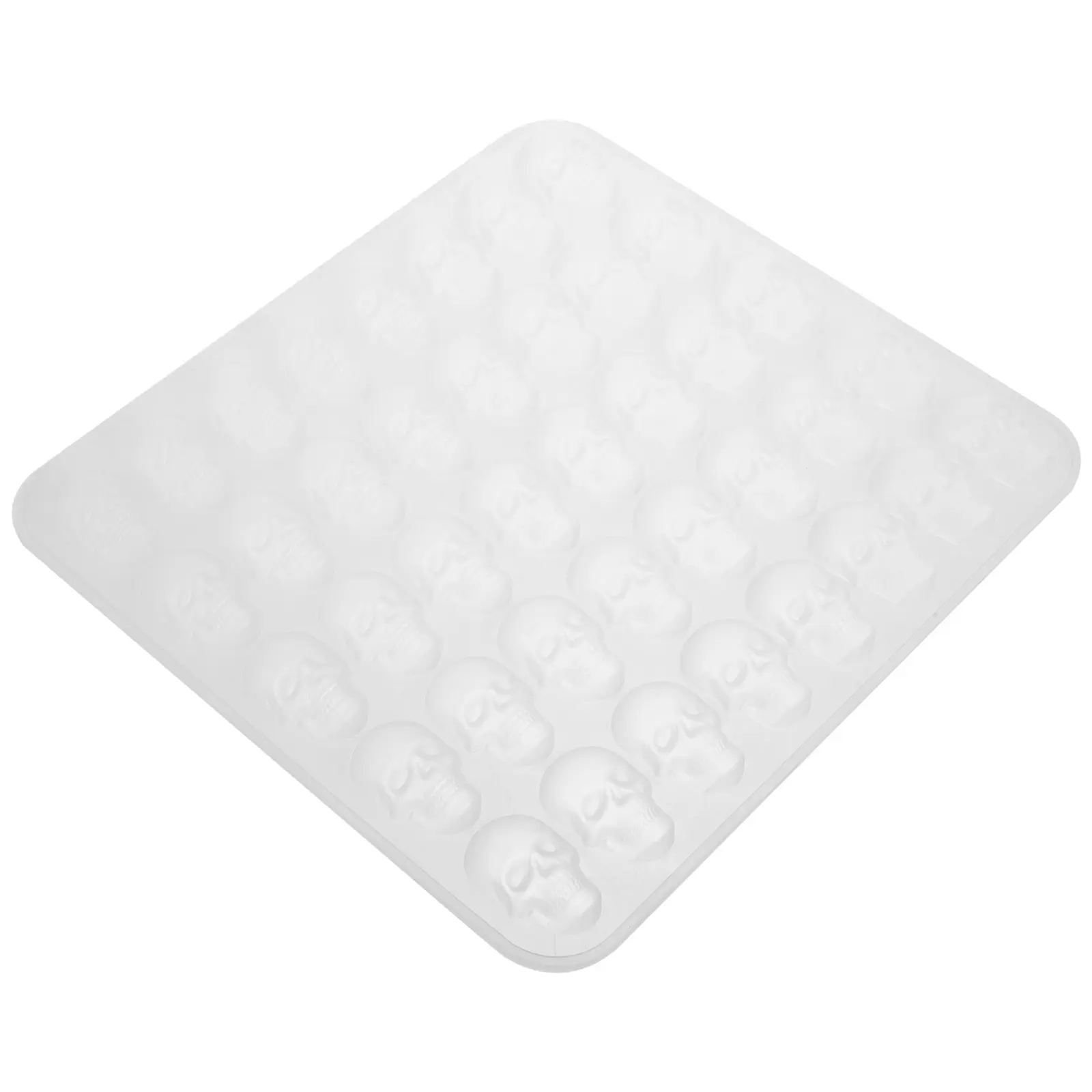 Skull Mold Silicone Baking Tools Molds Halloween Silicone Biscuit Mold Creative Shaped Blue