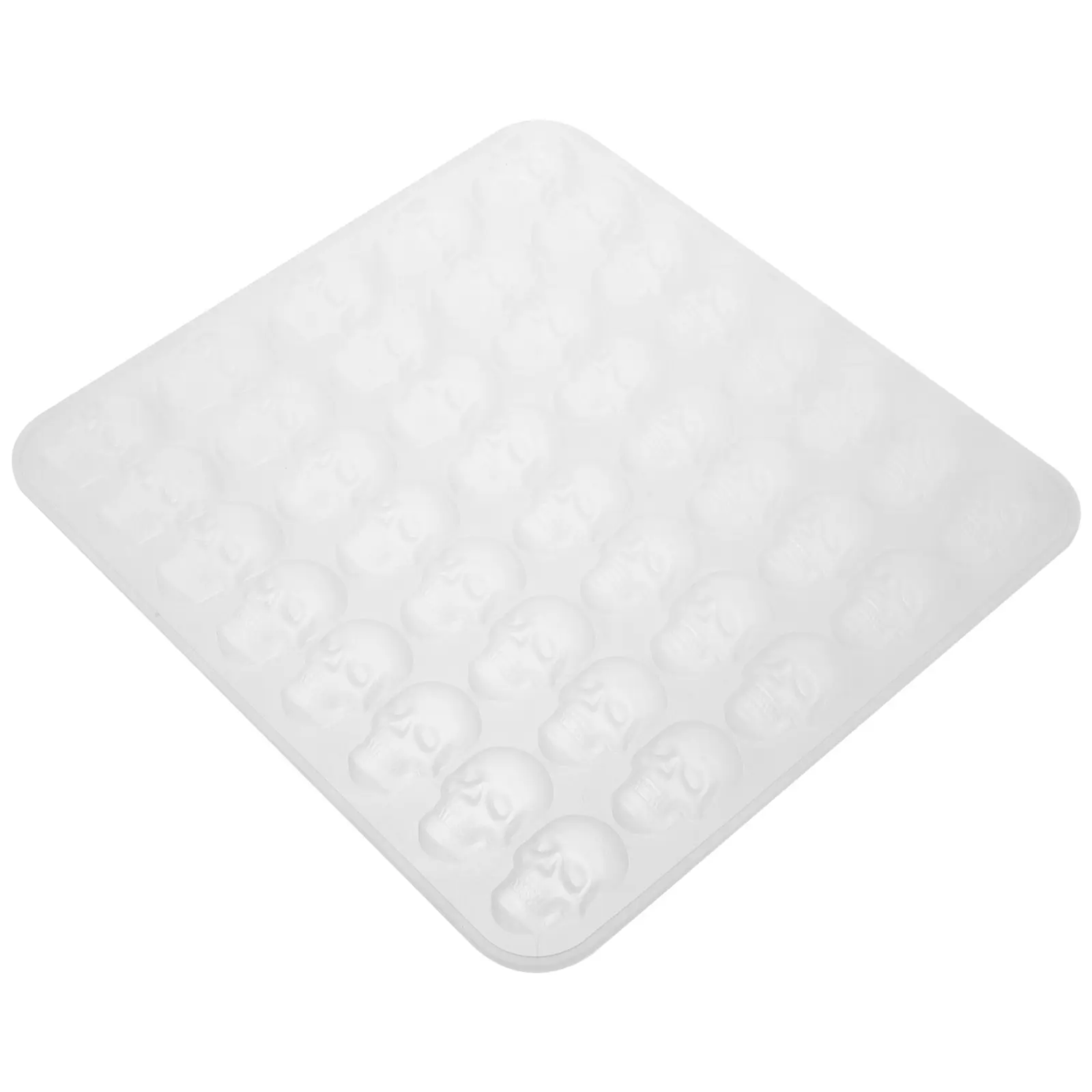 Skull Mold Silicone Baking Tools Molds Halloween Silicone Biscuit Mold Creative Shaped Blue