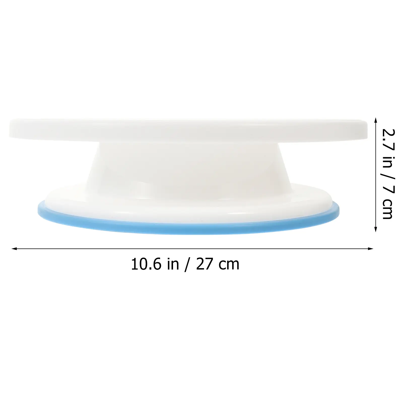 Non-Skid Cake Turntable 360 Rotating Revolving Stand High-Grade Plastic For Decorating Baking Tools Accessories