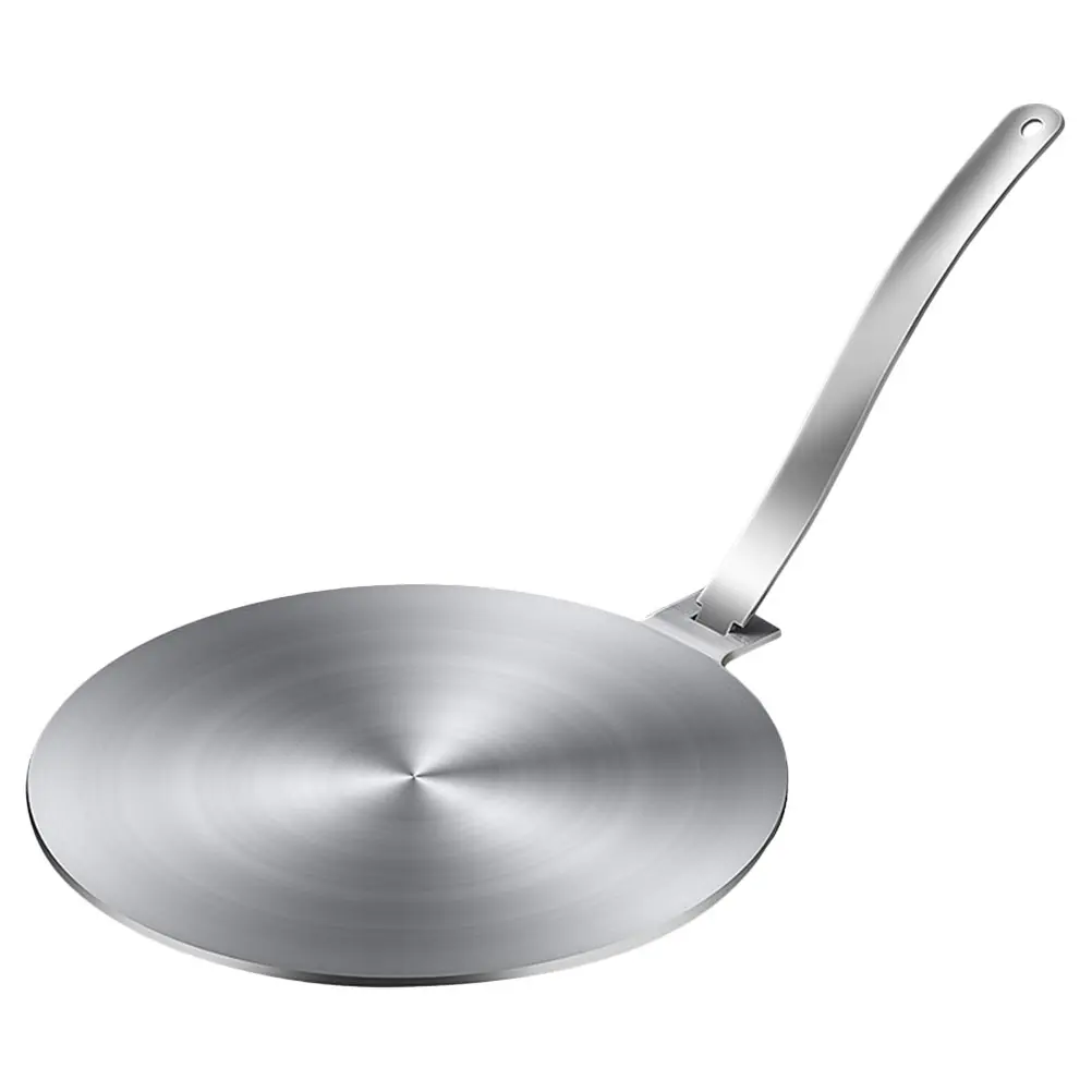 Stainless Steel Heat Conduction Enhanced Efficient Cooking Induction Adapter Ring Plate For Gas Electric Cooktops Rapid