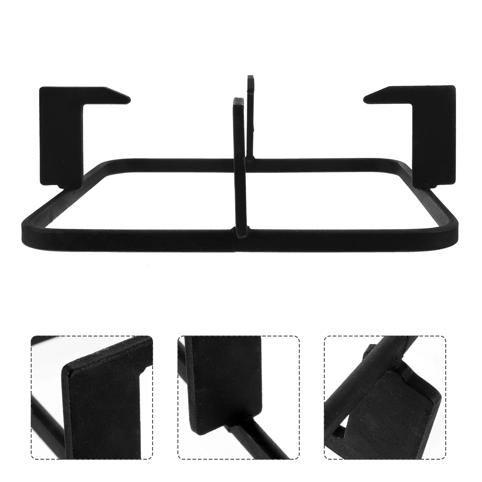 19.8cm Non slip Gas Stove Rack Cooktop Pan Support Bracket Stable High Temperature Resistant Metal Wok Holder Kitchen Bar