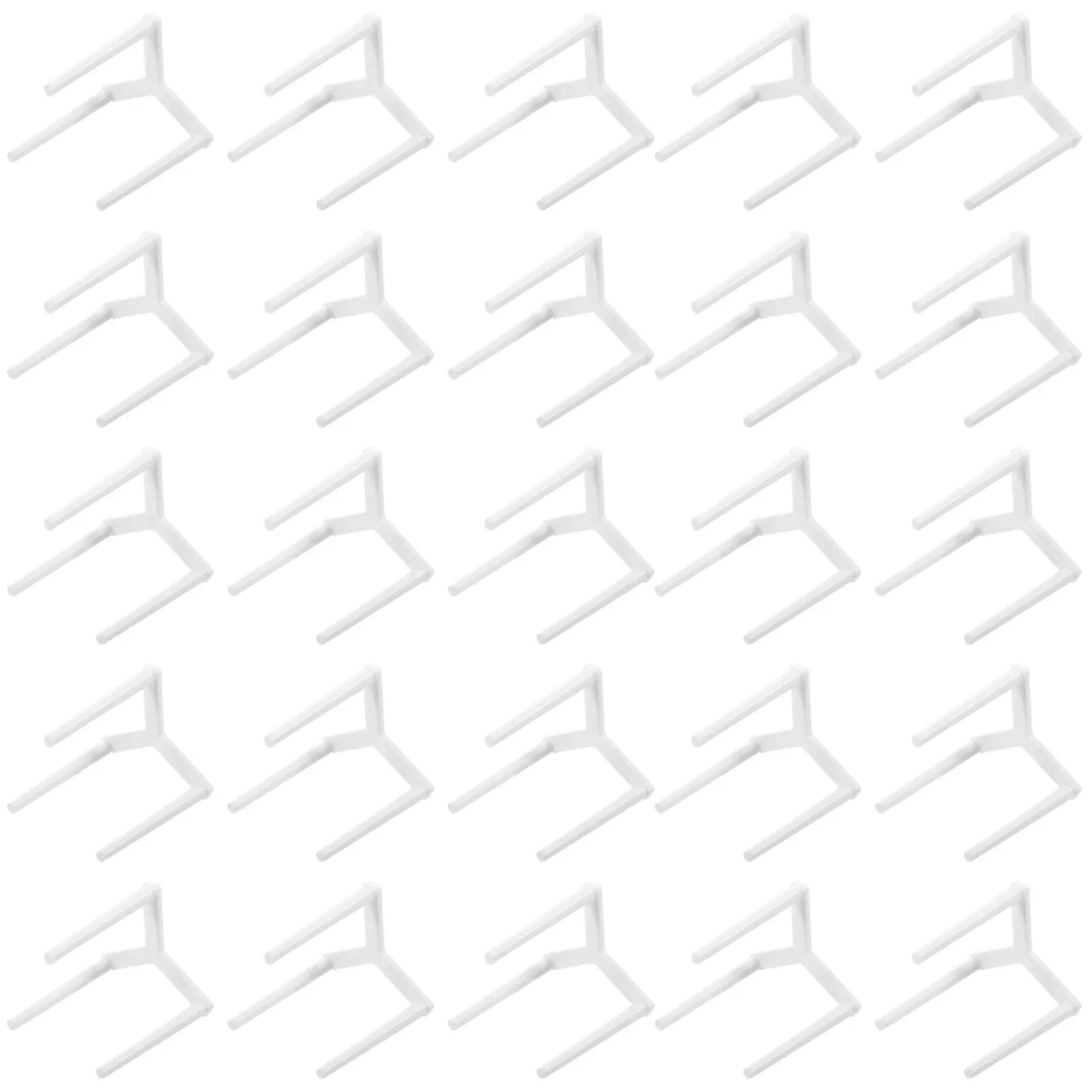 100Pcs Pizza Saver Stand Plastic Tripod Stack For Pizza And Storage