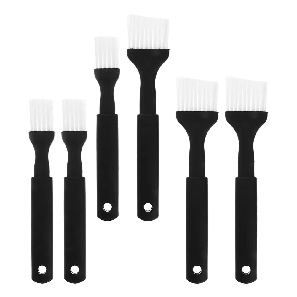 6 Pcs Set for Grilling Baking Basting Sauce Tools Practical Bbq Oil Brushes Plastic Brushes Kitchen Outdoor Use