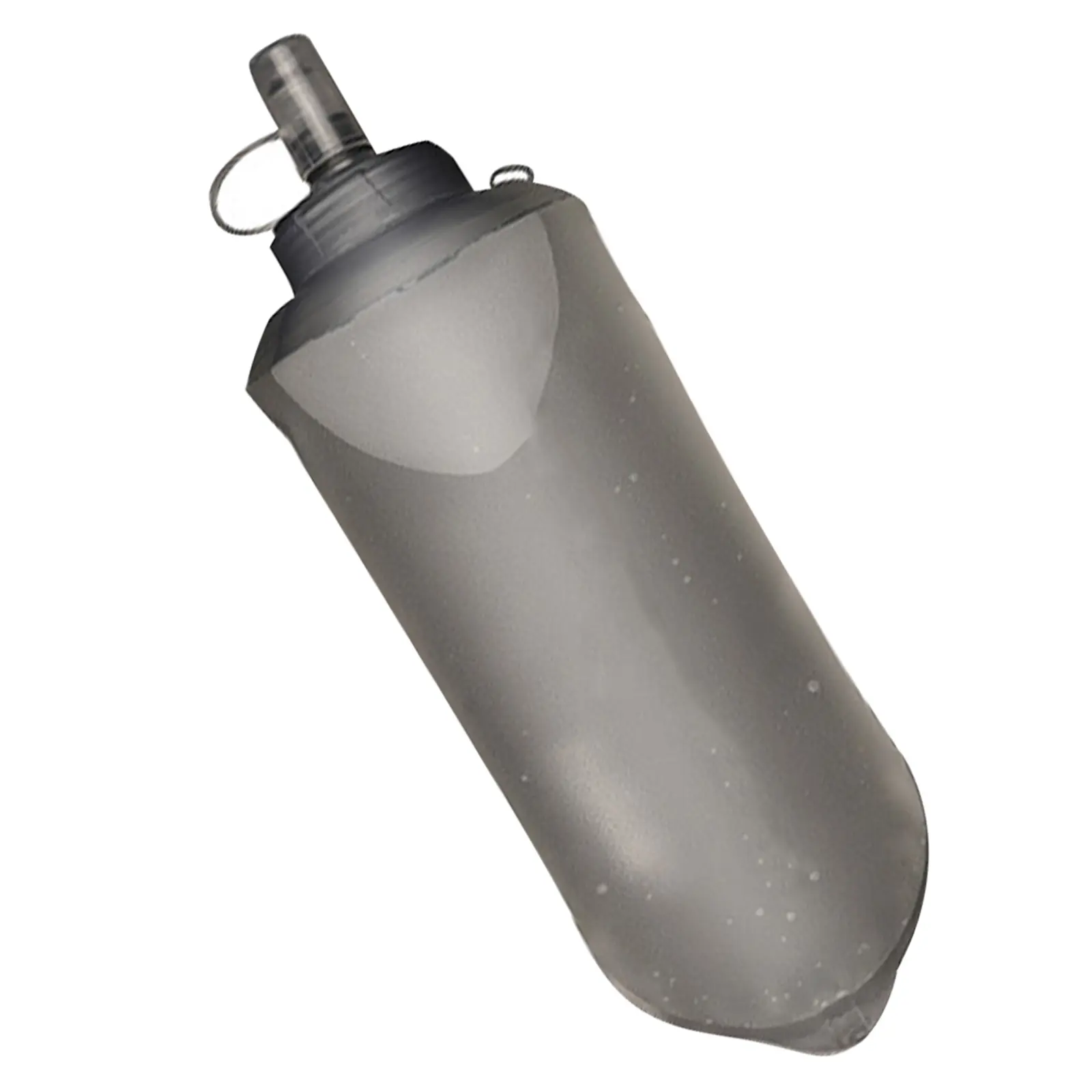 1pc Soft Water Bottles Food Grade Silicone Sports Food Grade Silicone Cup Cups Foldable Reusable Travel Fitness Camping Cups