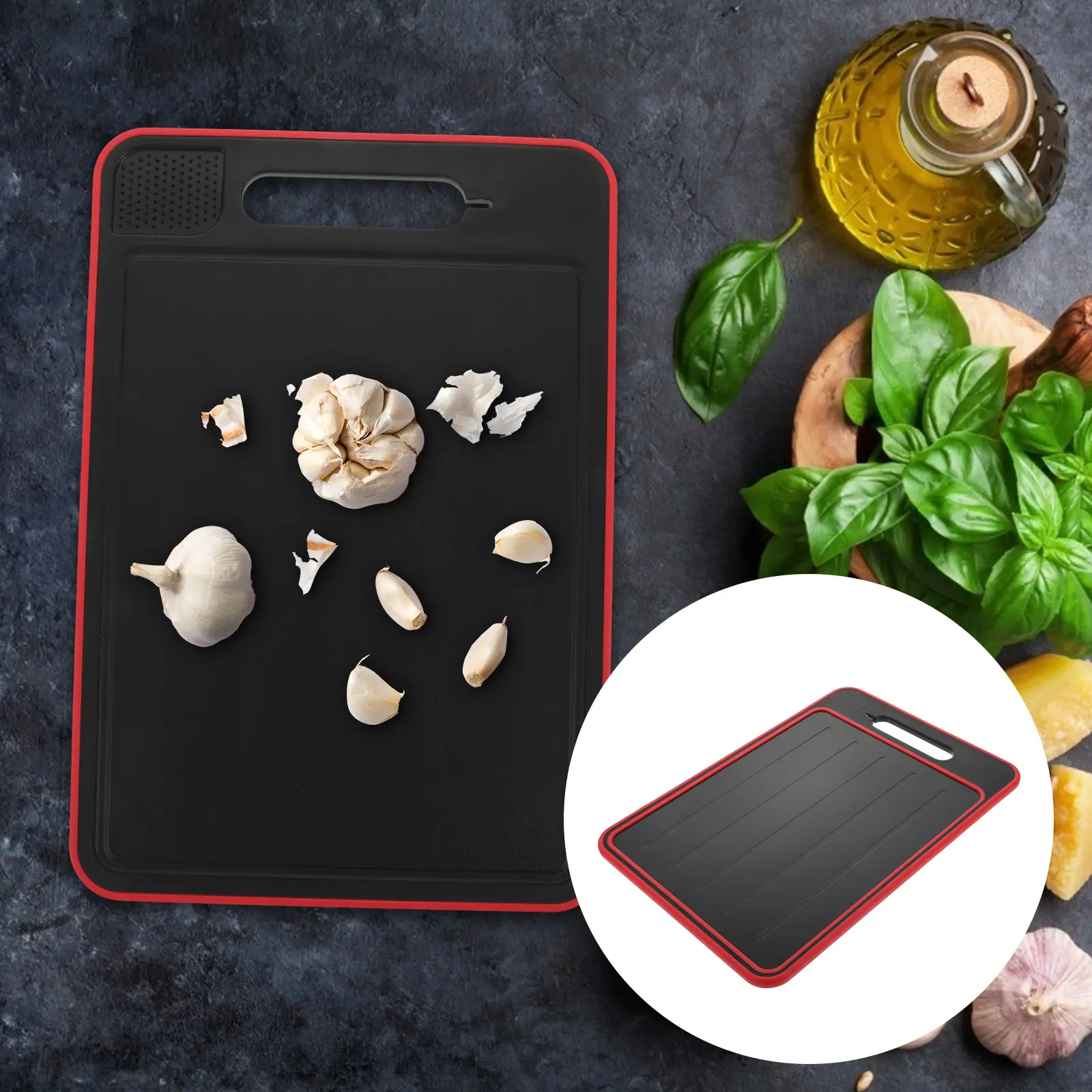 Double Sided Cutting Board Reasonably Priced Thawing Ceramics Hanging Home Use Defroster Plate for Meat Aluminium Alloy