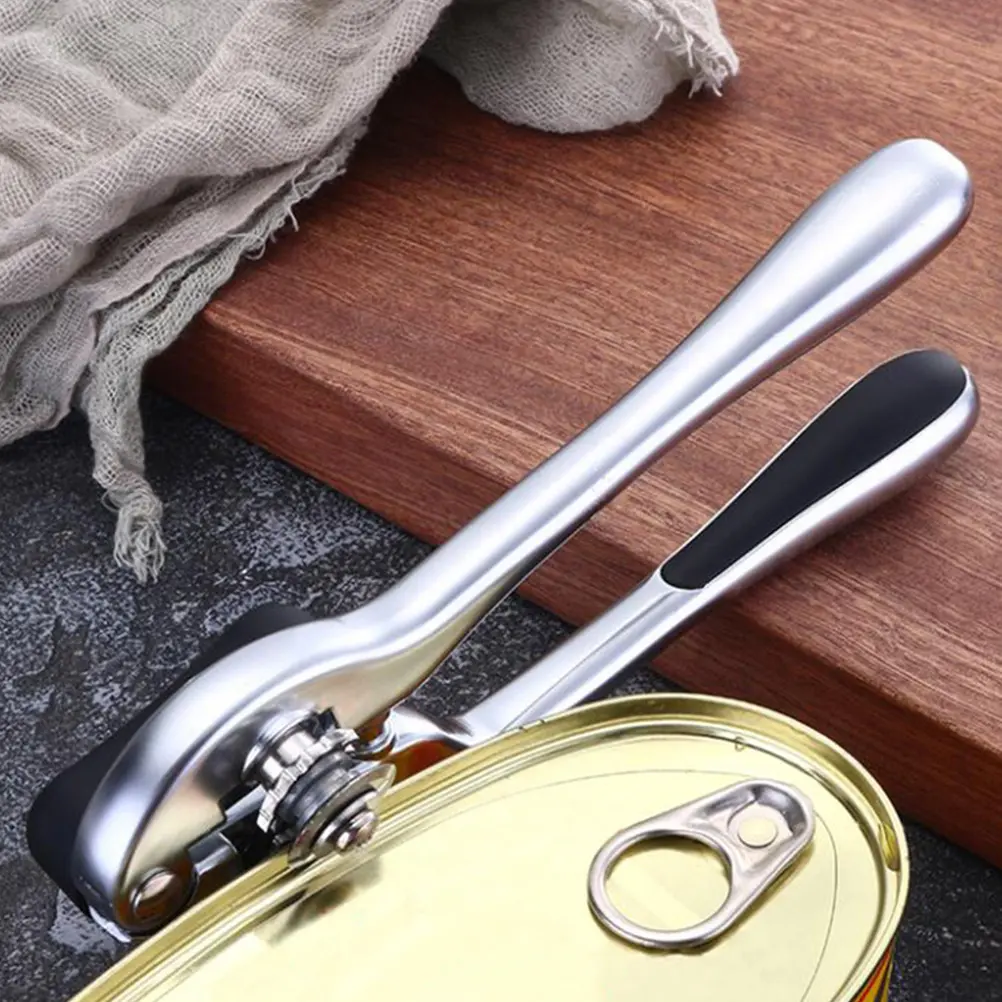 Multifunctional Can Opener Lightweight Kitchen Openers Small Multipurpose Remover Stainless Steel Metal Easy to Use