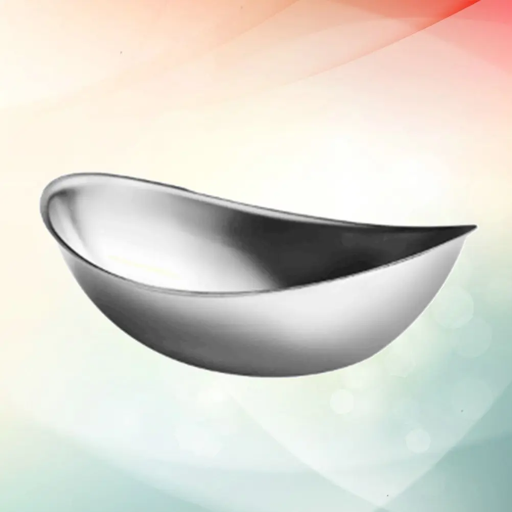 Korean Yuanbao Plate Salad Bowl Containers for Food Serving Bowls Key The Home Stainless Steel Mixing