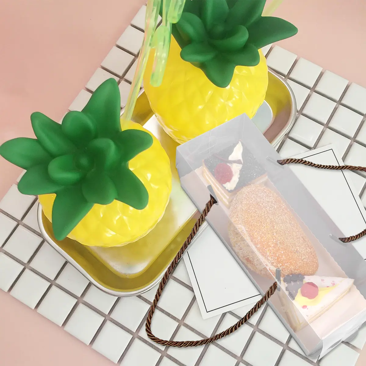 10pcs Cake Food Grade Material Dessert Cake Dessert Container Box Containers Lightweight Standard Size Birthday Party